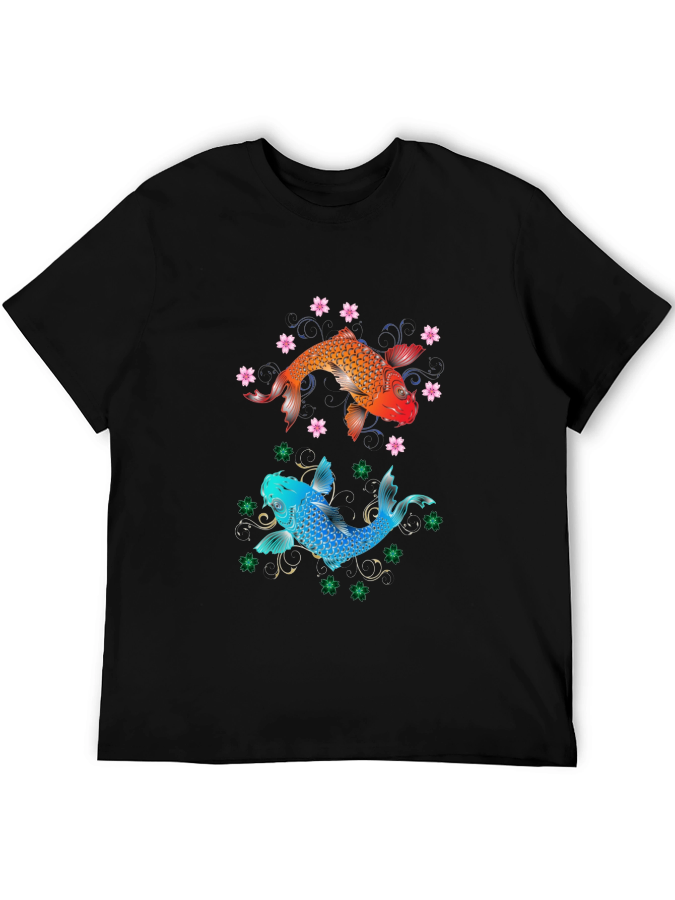 Koi Fish Graphic T-Shirt