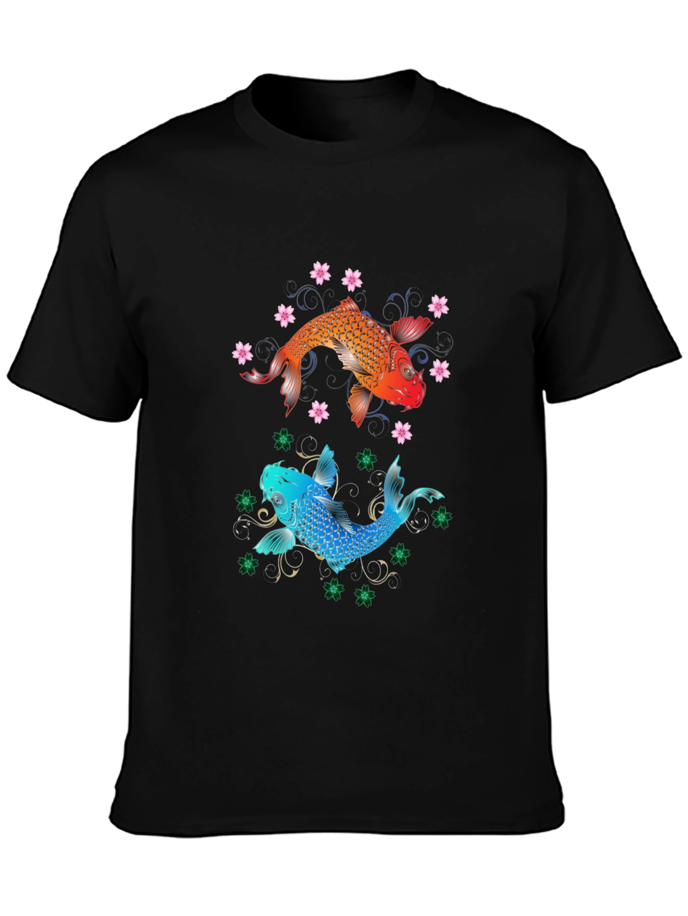 Koi Fish Graphic T-Shirt