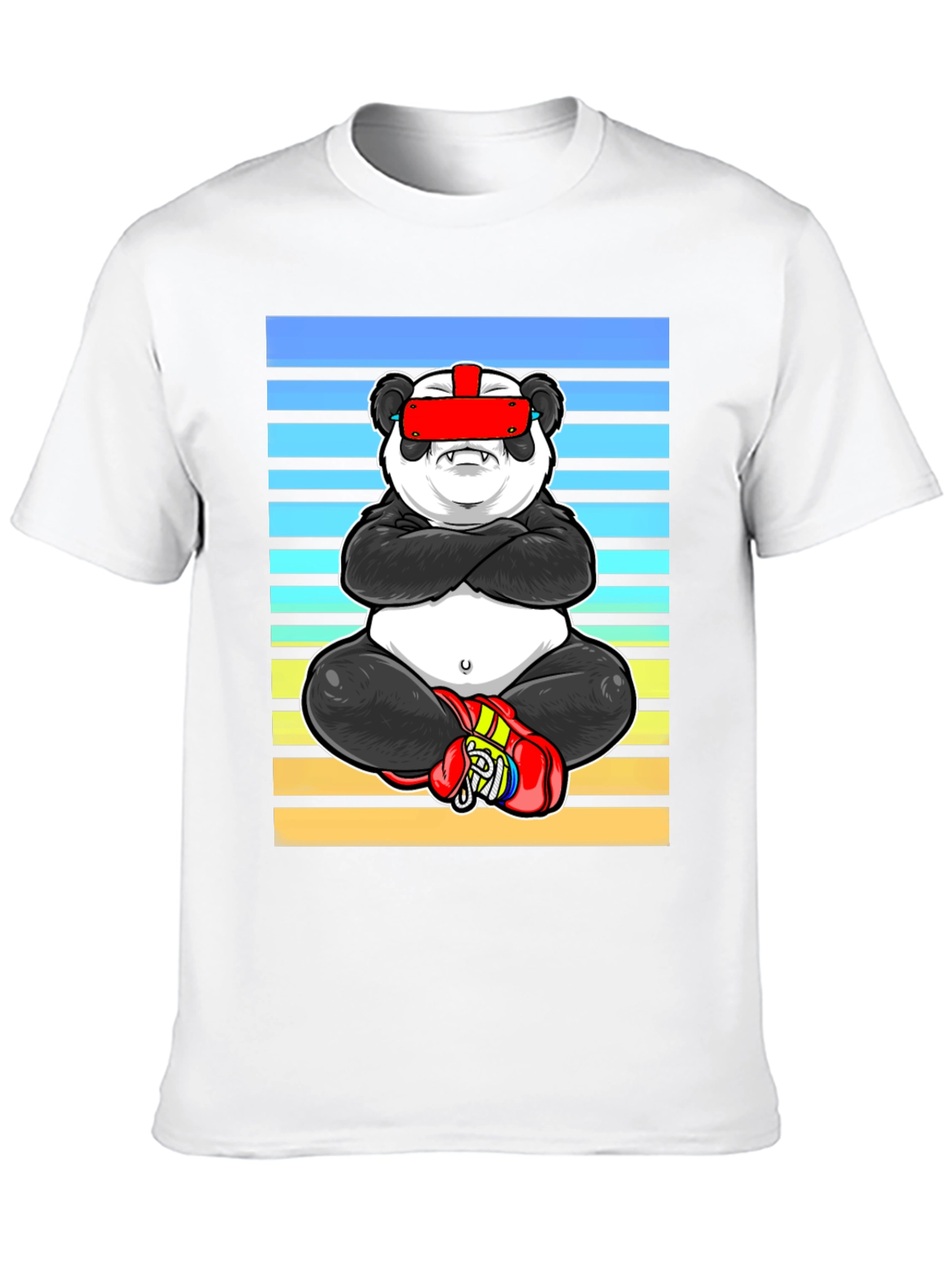 Cool Panda VR Boxing T-Shirt