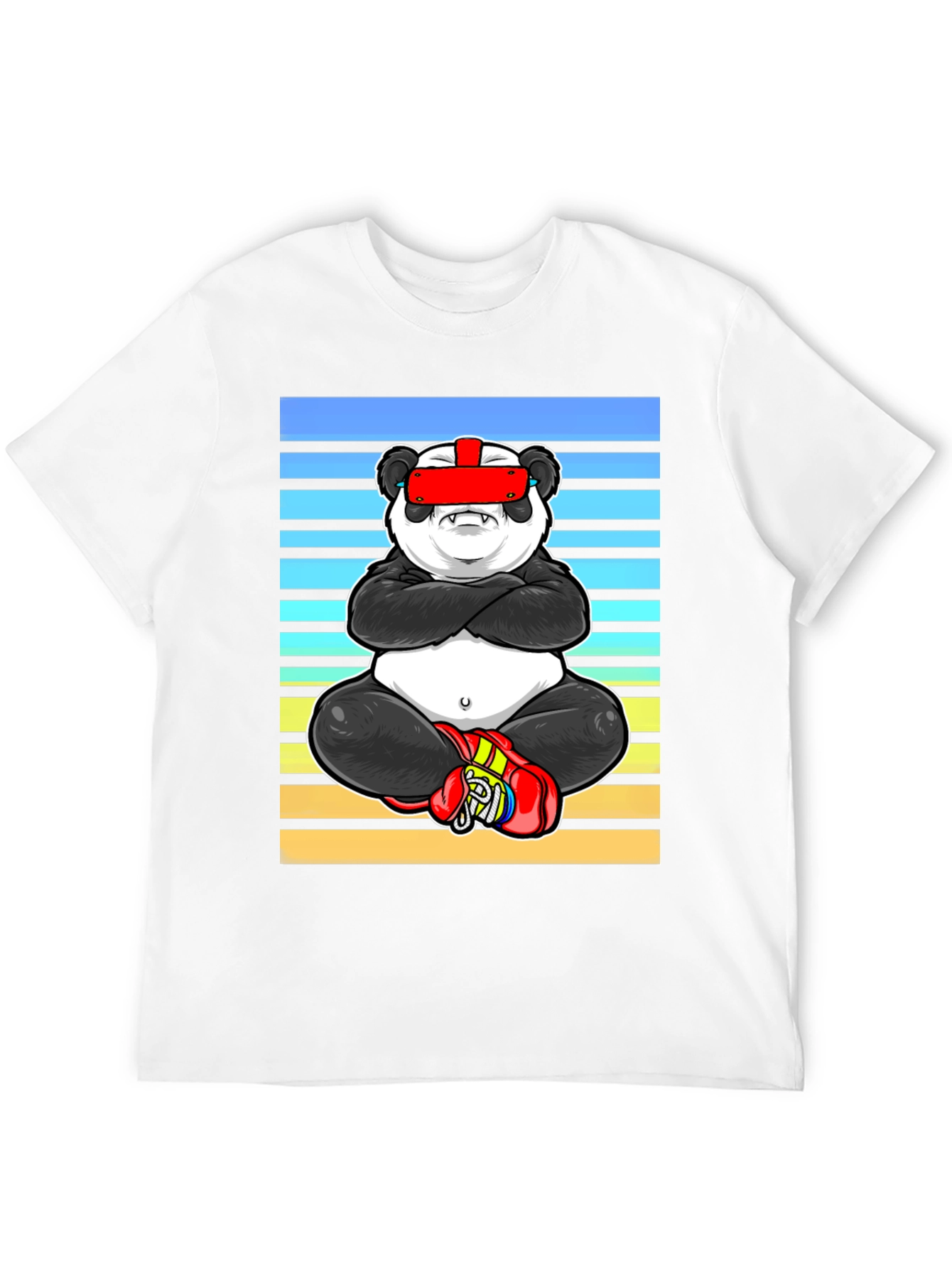 Cool Panda VR Boxing T-Shirt