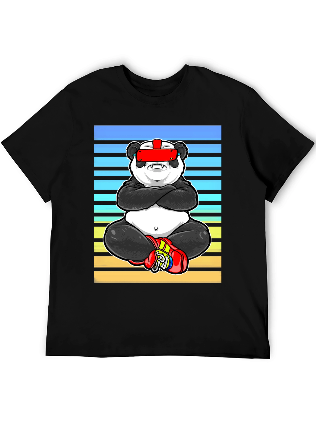 Cool Panda VR Boxing T-Shirt