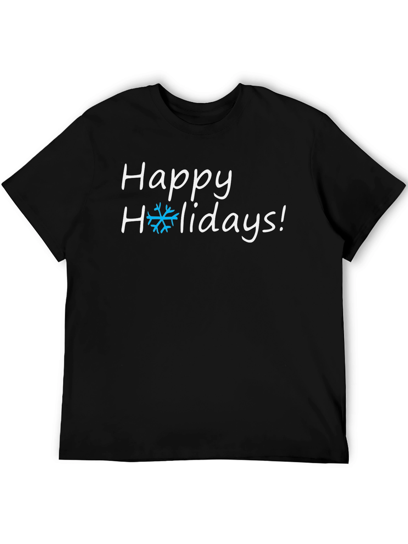 Happy Holidays Graphic T-Shirt - Festive Holiday Apparel