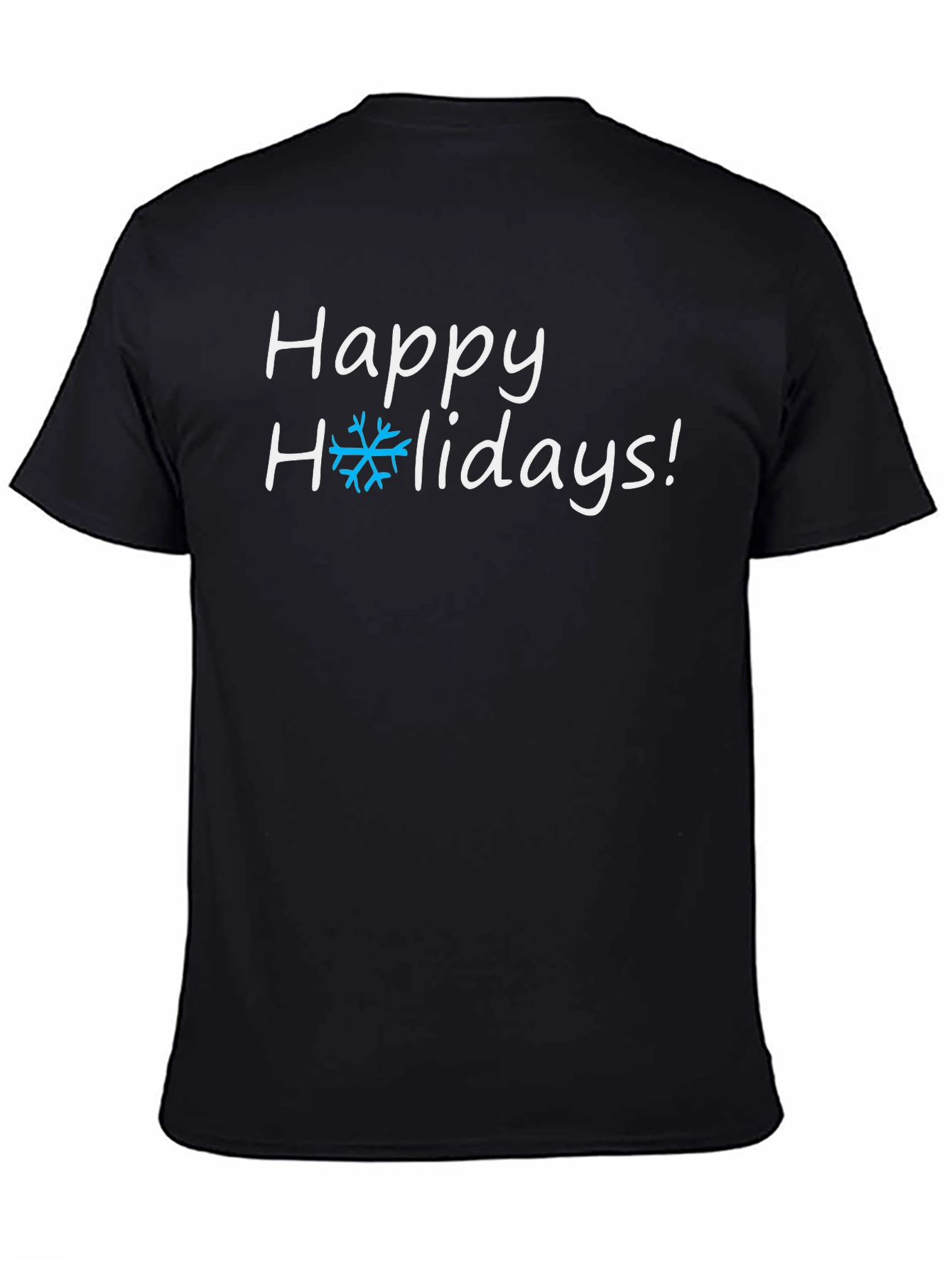 Happy Holidays Graphic T-Shirt - Festive Holiday Apparel
