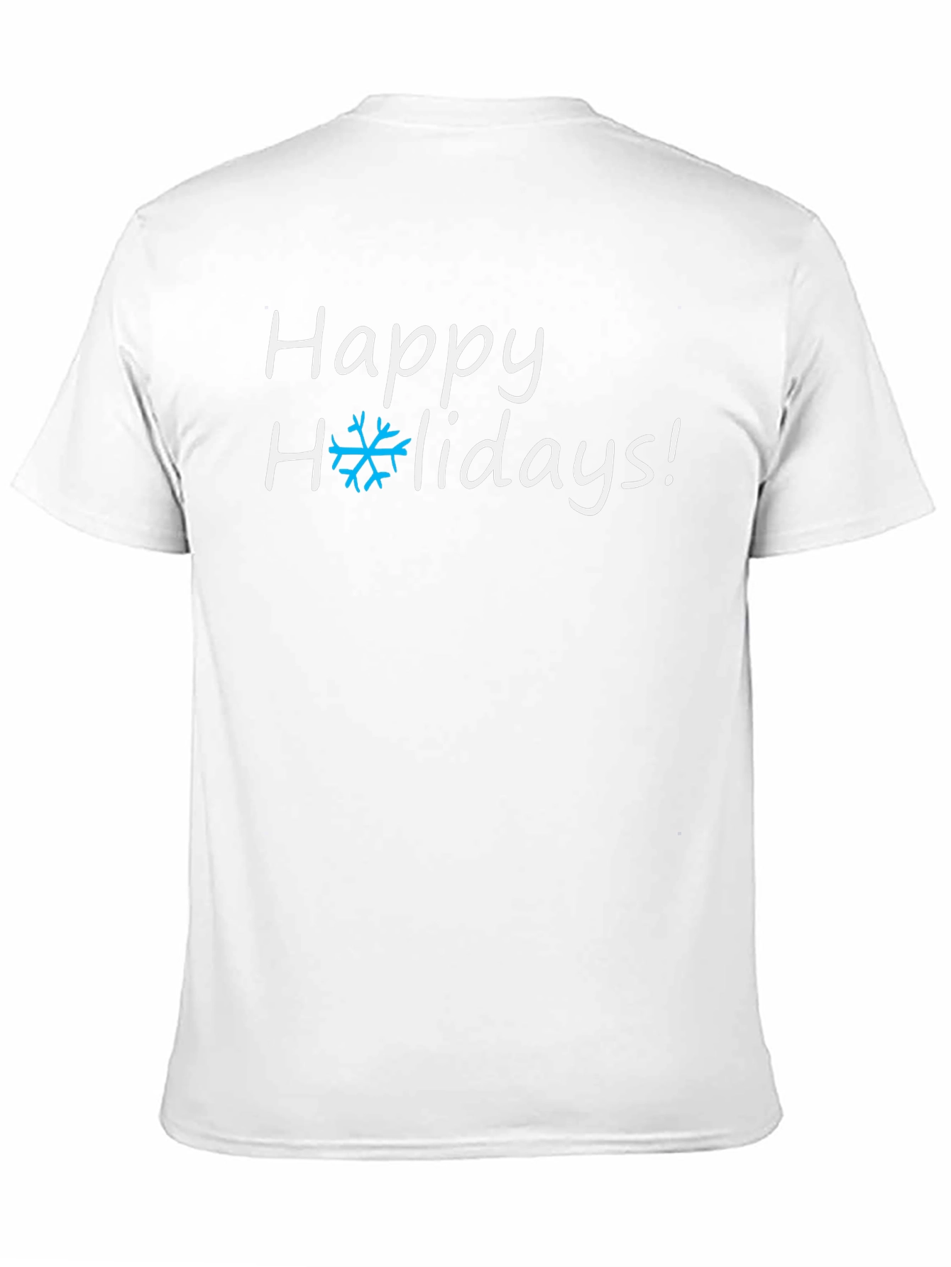 Happy Holidays Graphic T-Shirt - Festive Holiday Apparel