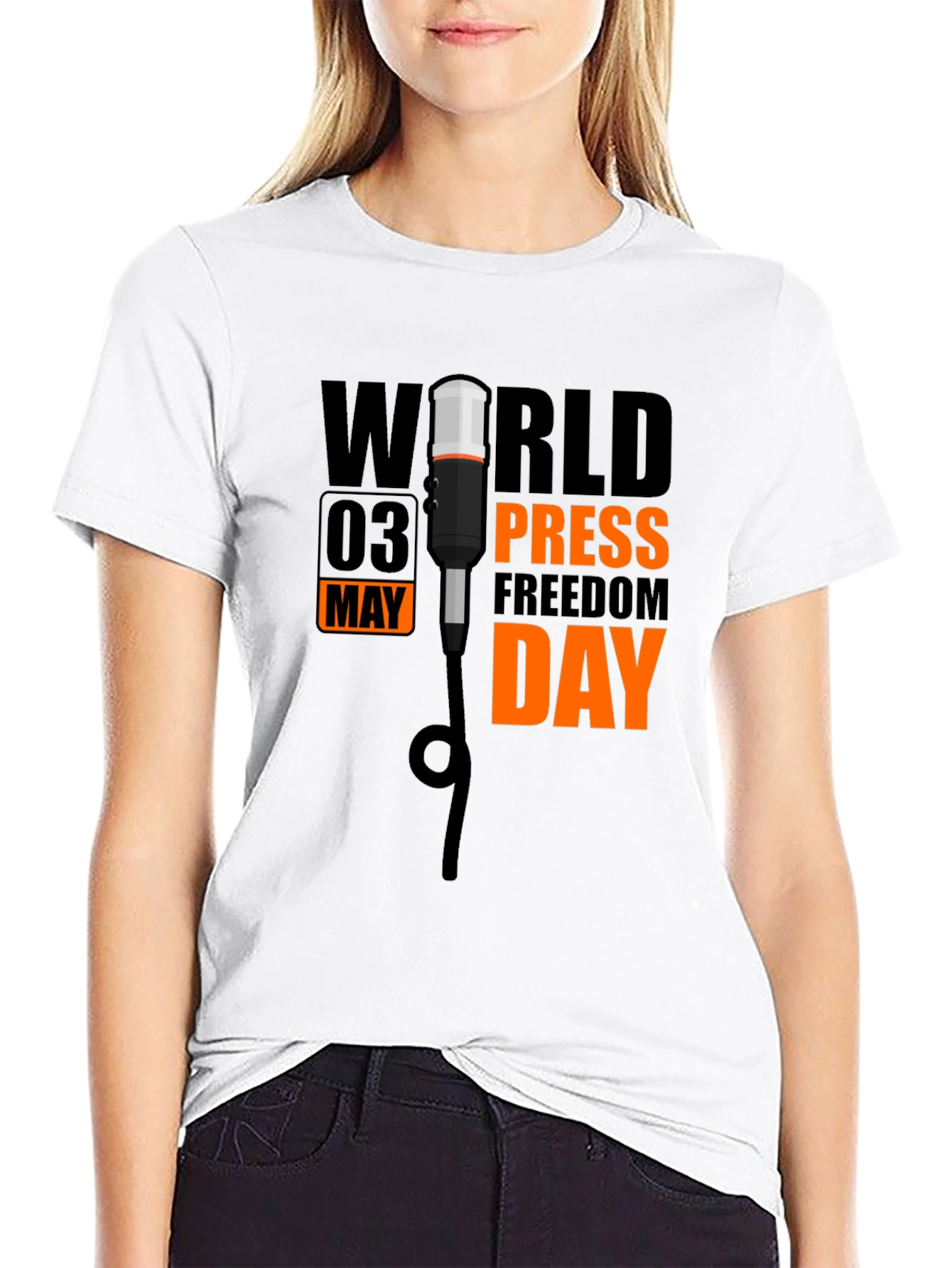 World Press Freedom Day Graphic T-Shirt
