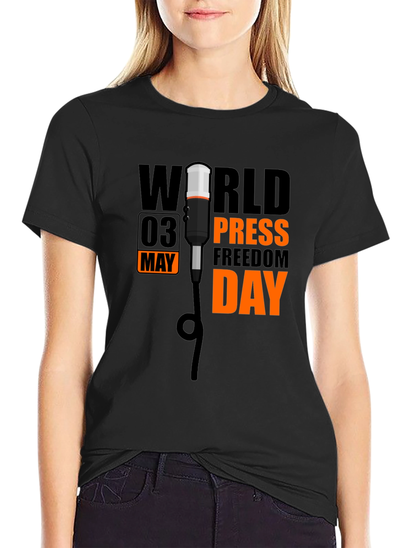 World Press Freedom Day Graphic T-Shirt
