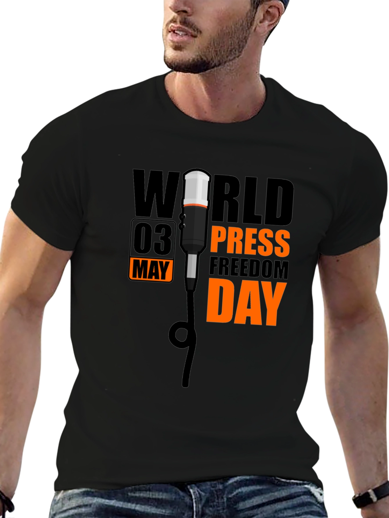 World Press Freedom Day Graphic T-Shirt