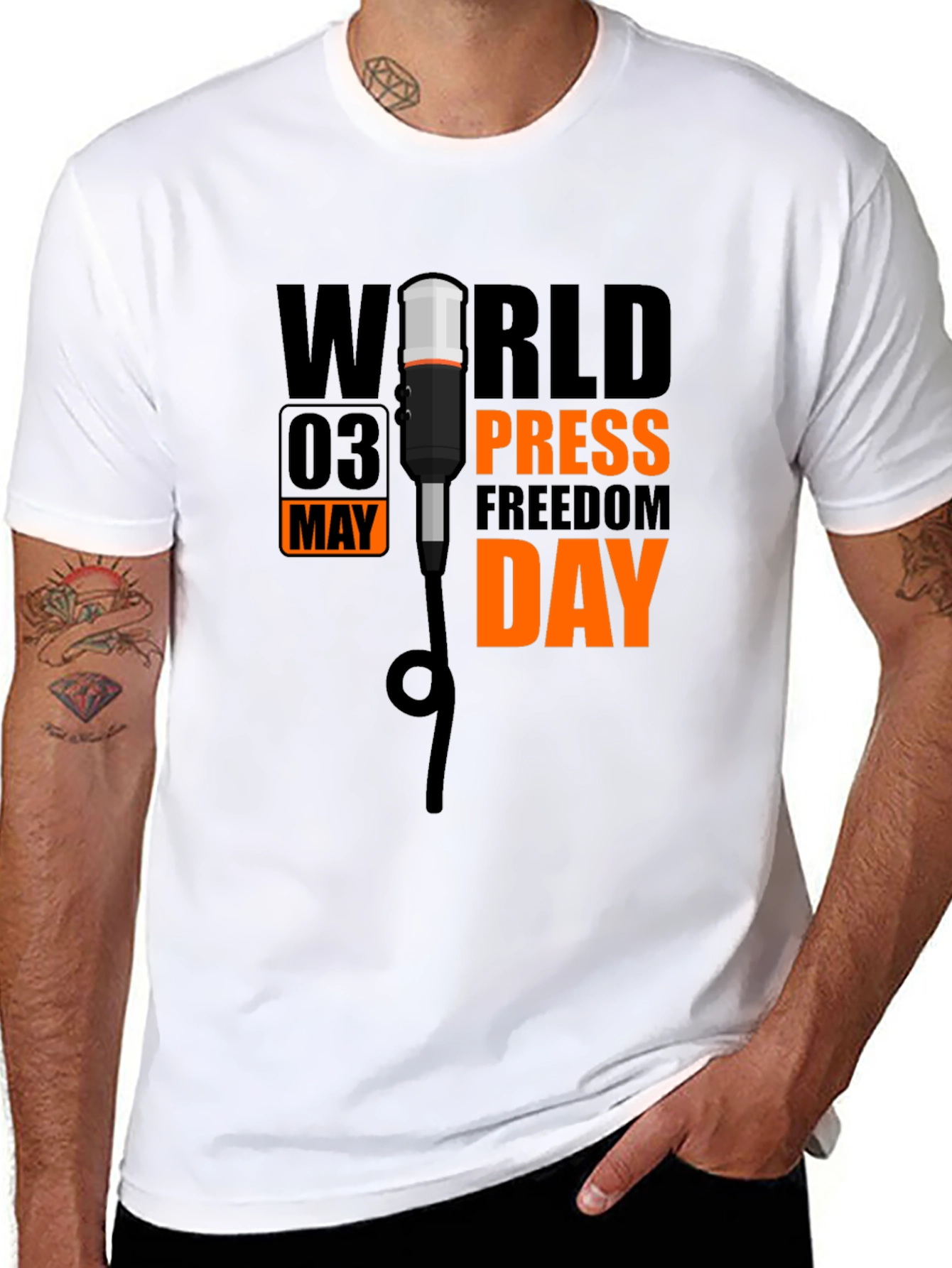 World Press Freedom Day Graphic T-Shirt