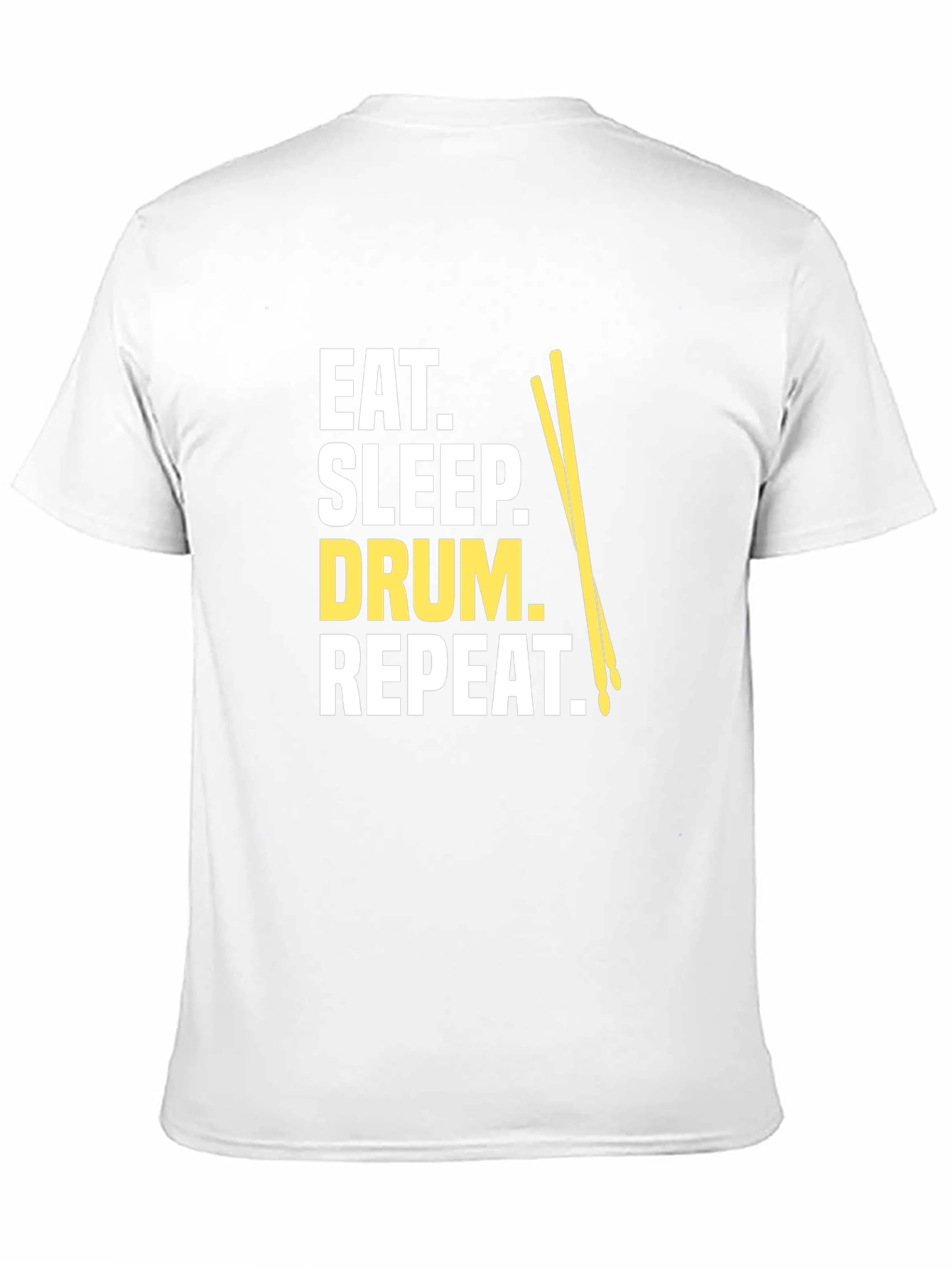 Eat Sleep Drum Repeat T-Shirt - Musician Tee