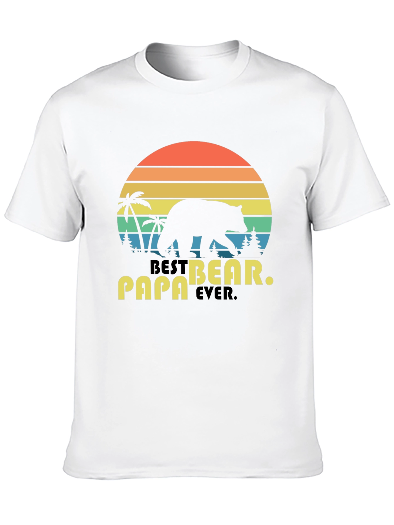 Best Papa Bear Ever T-Shirt - Fathers Day Gift