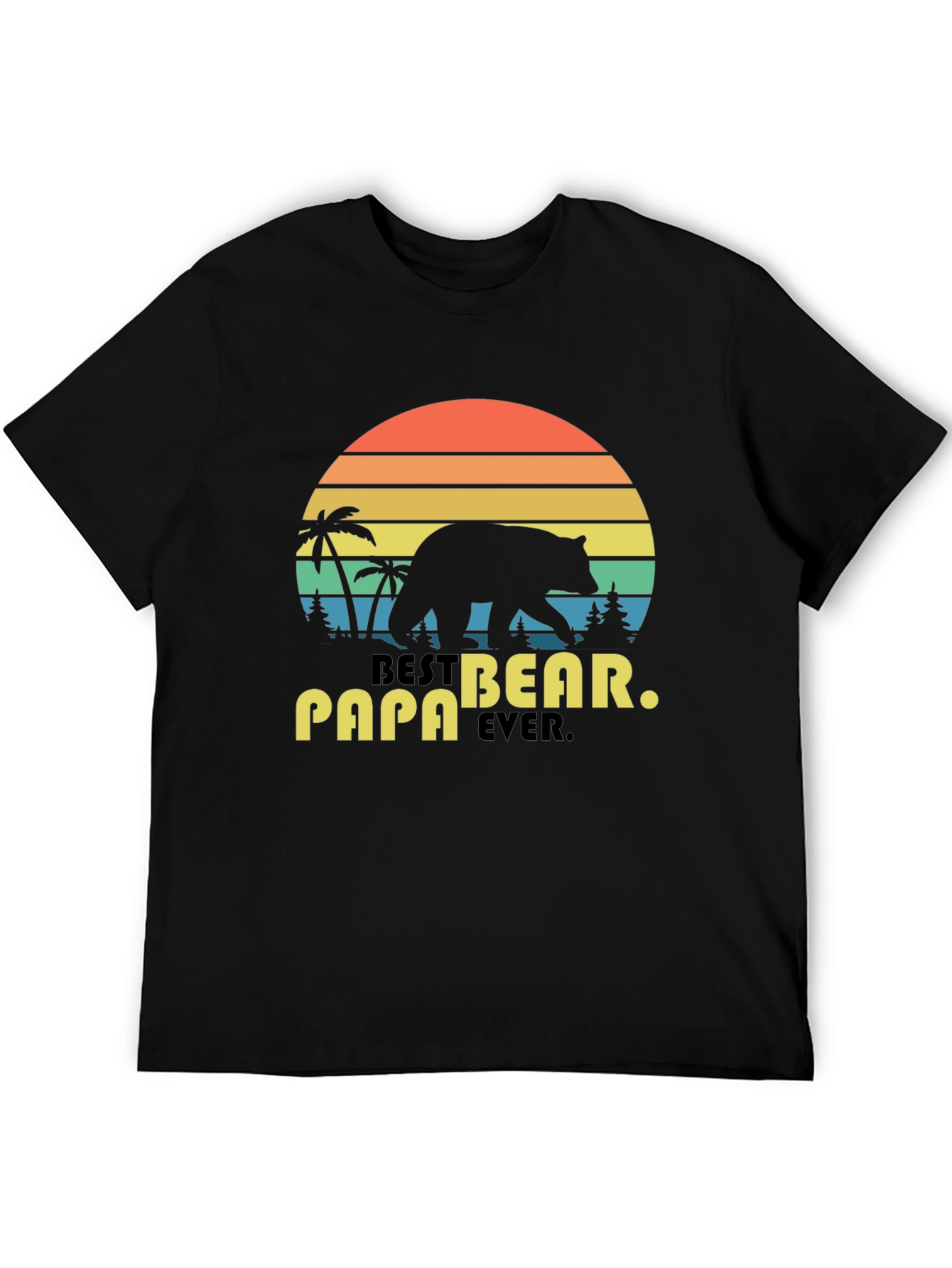 Best Papa Bear Ever T-Shirt - Fathers Day Gift