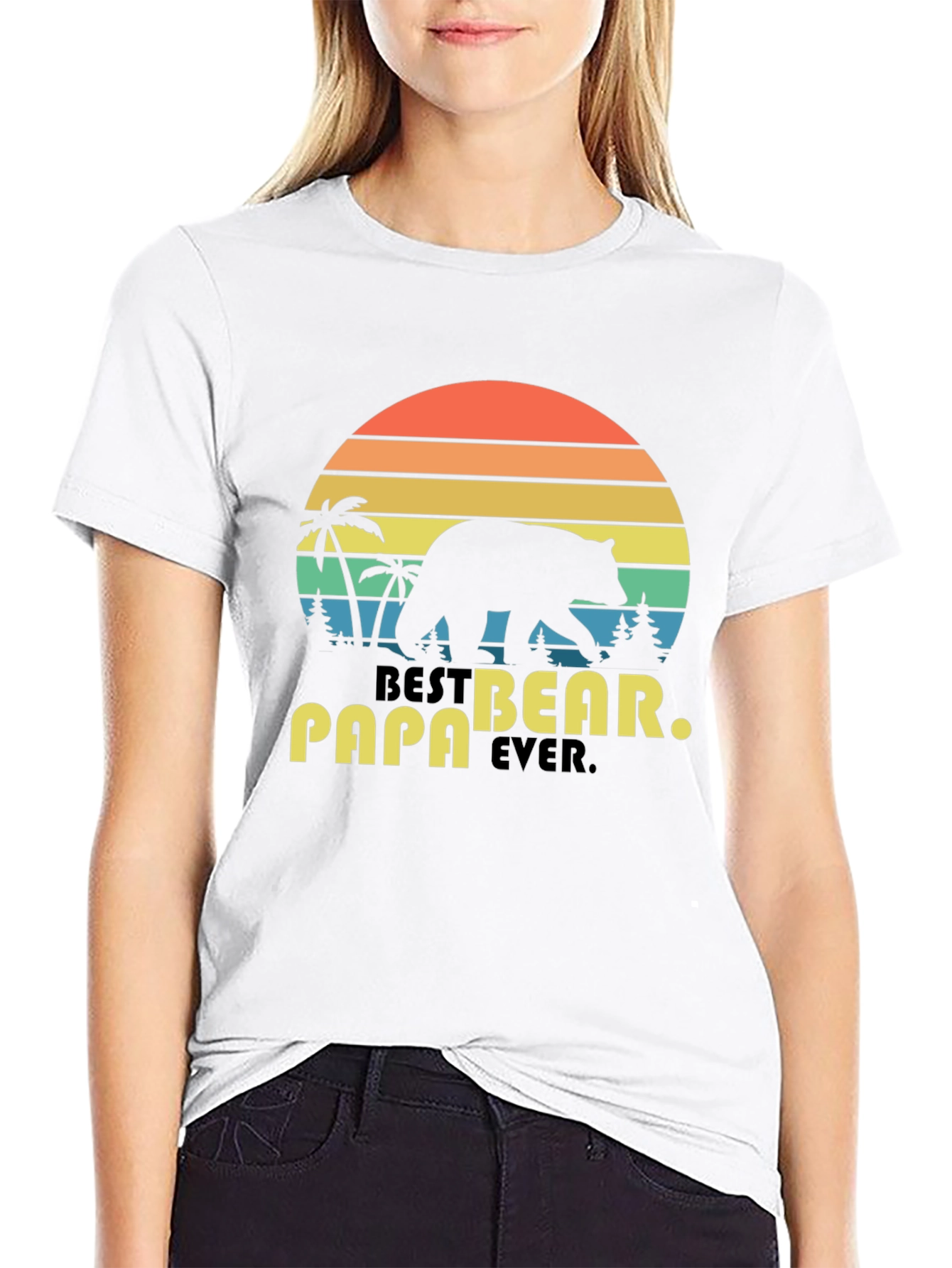 Best Papa Bear Ever T-Shirt - Fathers Day Gift