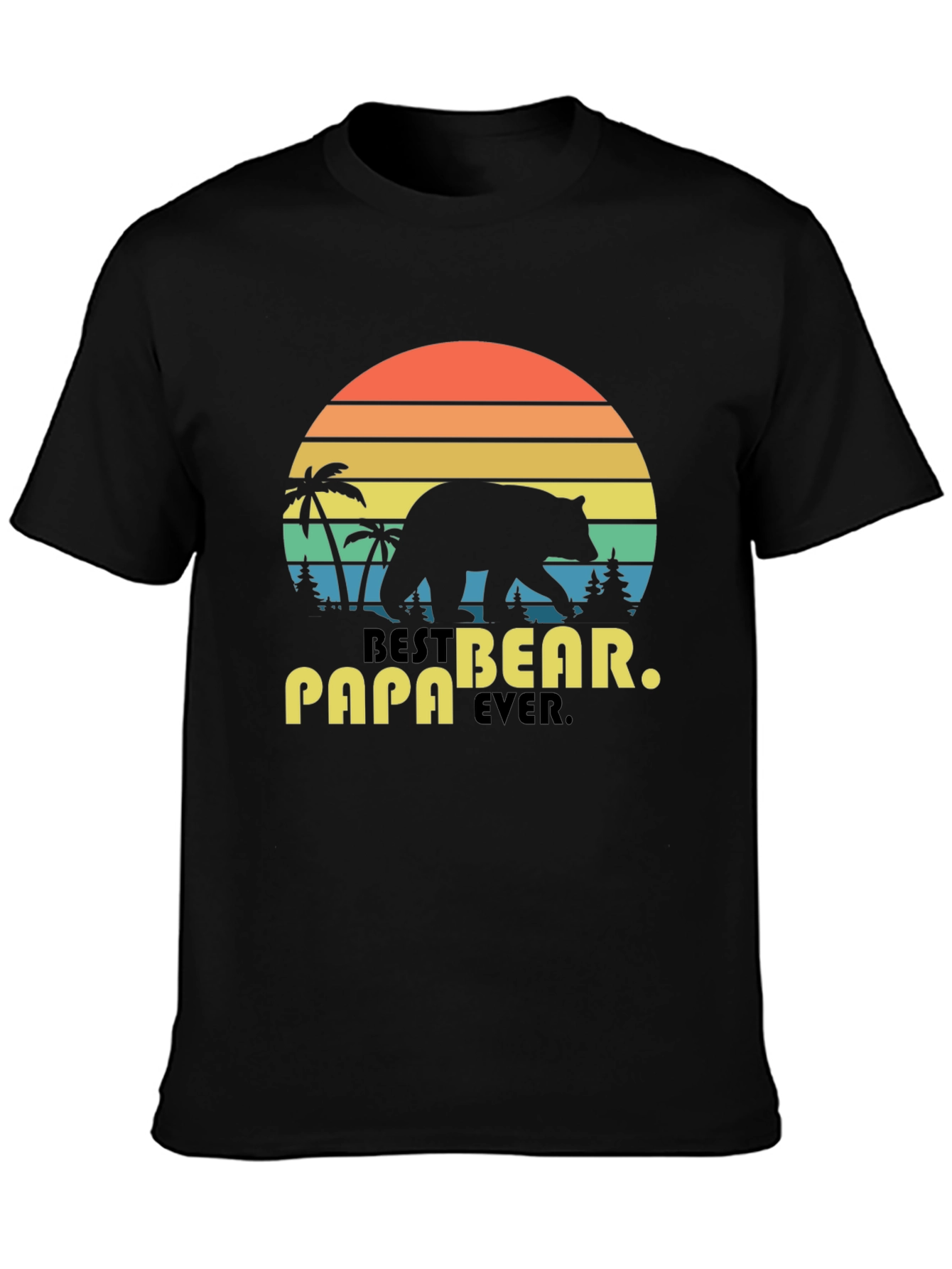 Best Papa Bear Ever T-Shirt - Fathers Day Gift