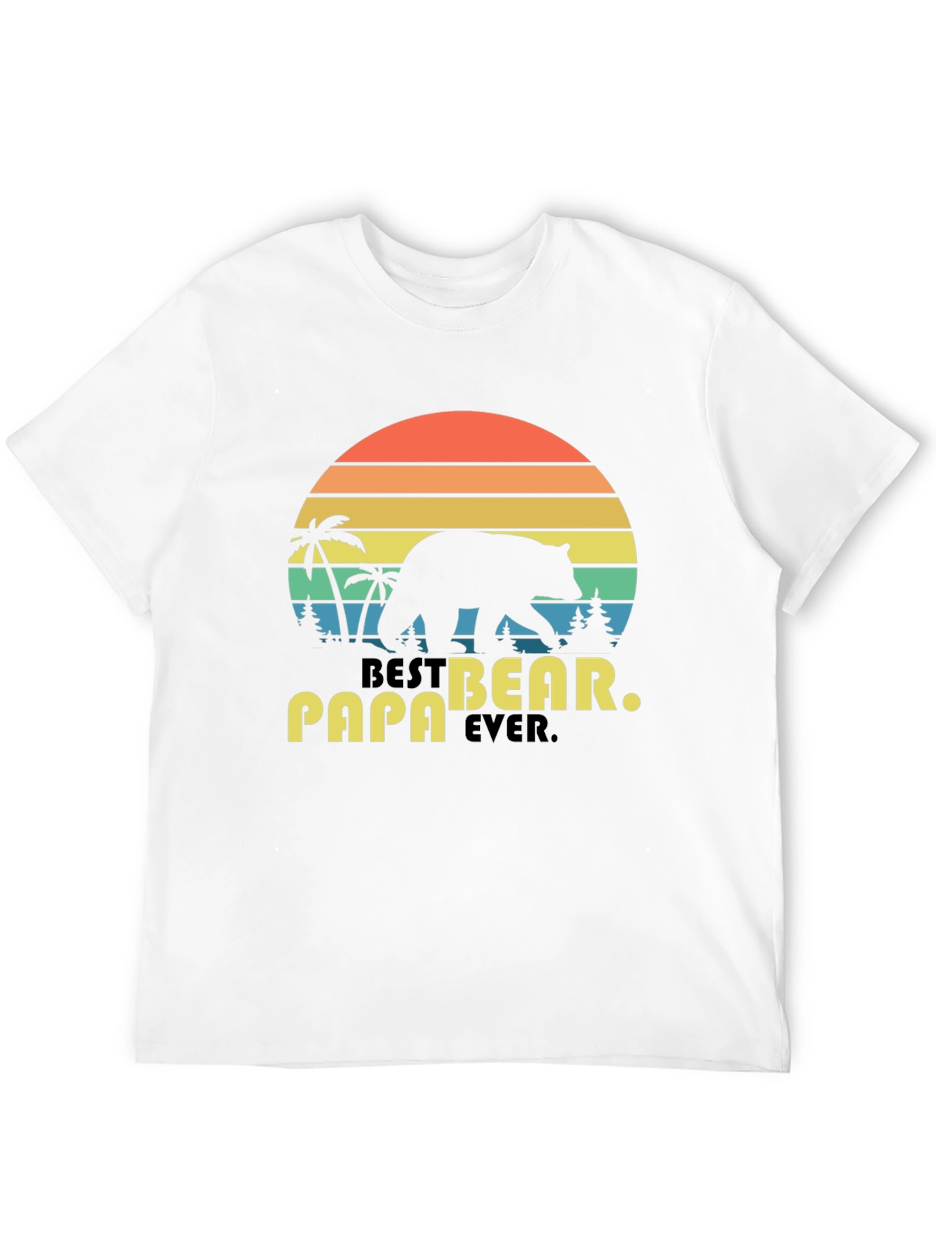 Best Papa Bear Ever T-Shirt - Fathers Day Gift