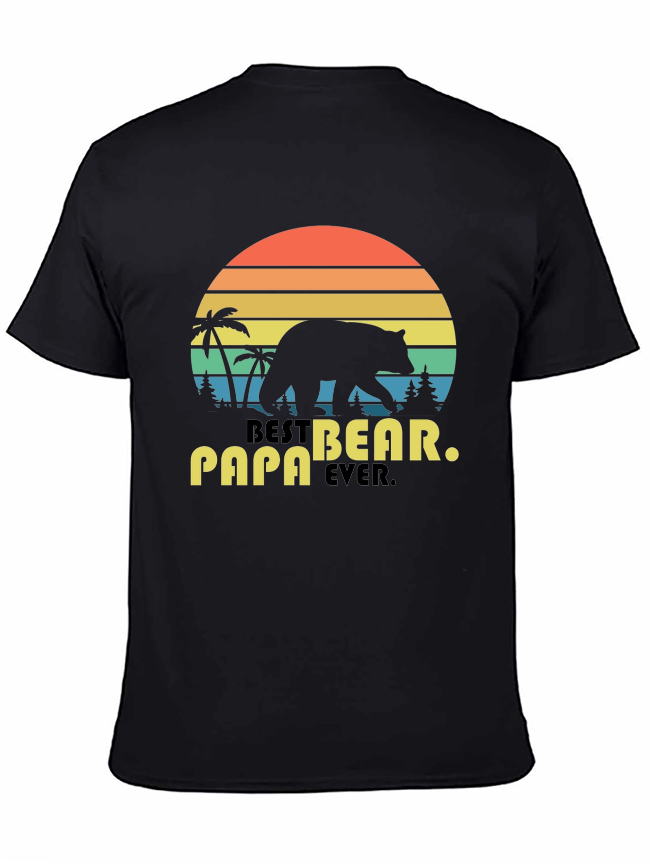 Best Papa Bear Ever T-Shirt - Fathers Day Gift