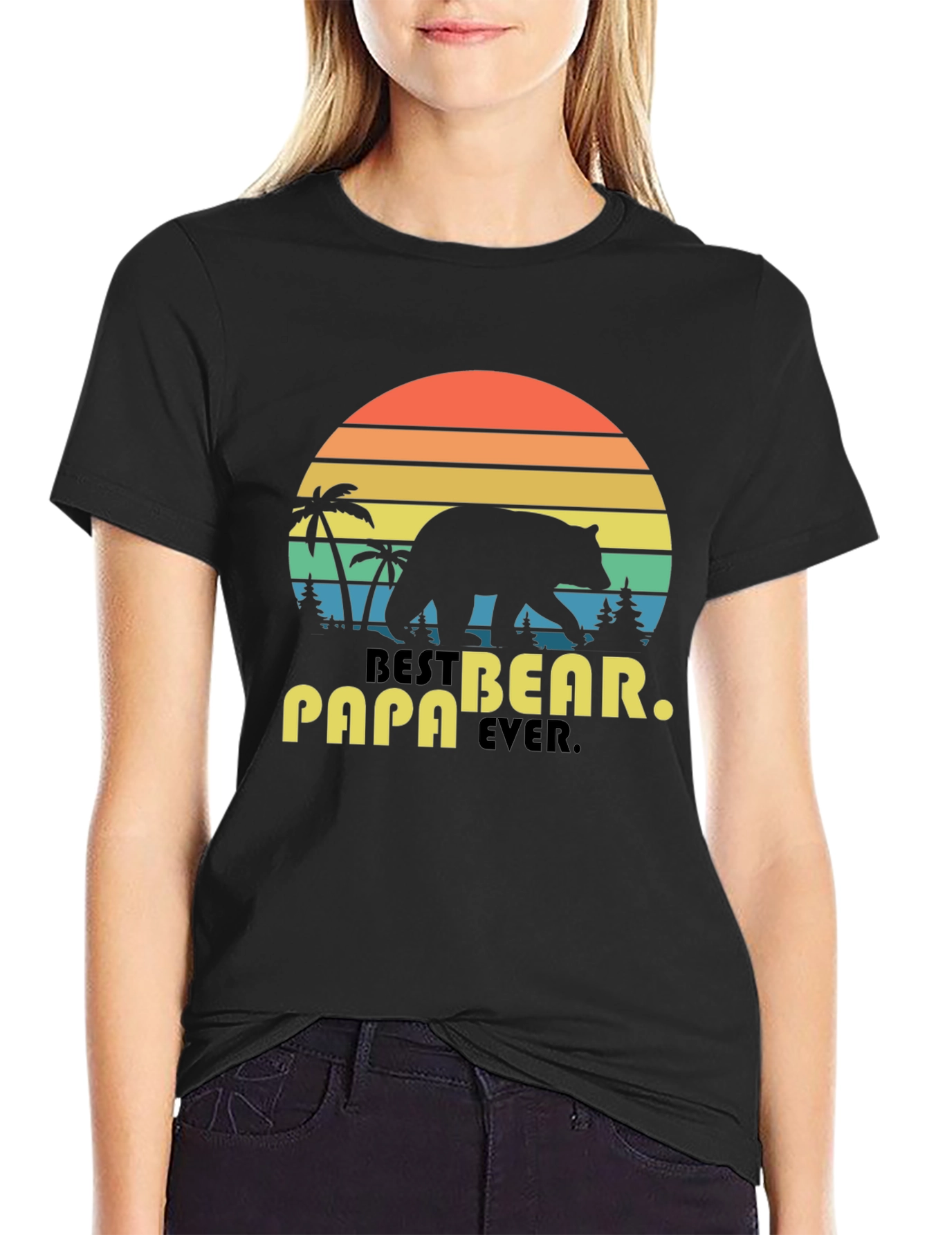 Best Papa Bear Ever T-Shirt - Fathers Day Gift