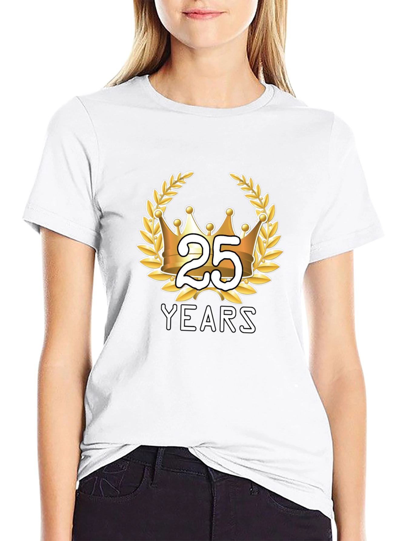 25th Anniversary Black T-Shirt