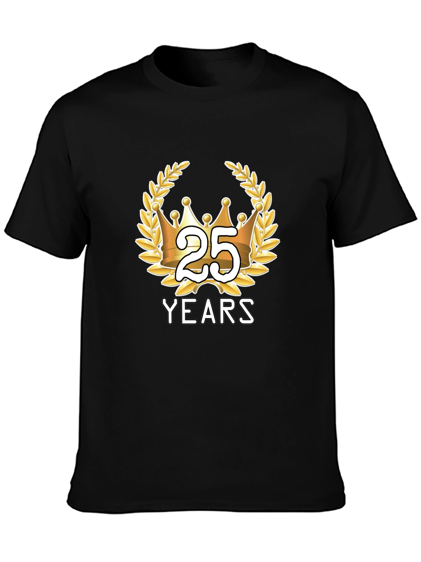 25th Anniversary Black T-Shirt