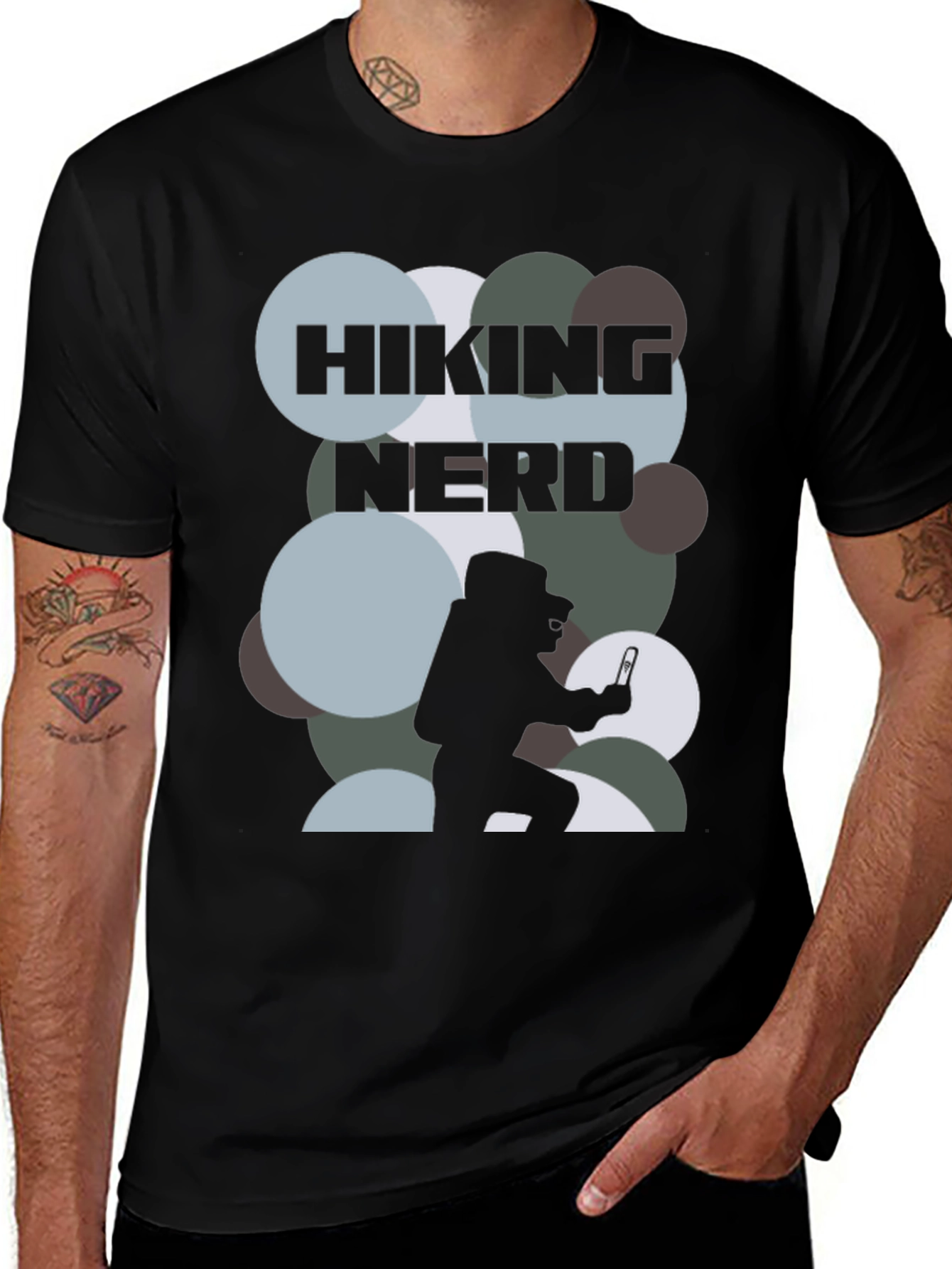 Hiking Nerd T-Shirt - Outdoor Adventure Apparel