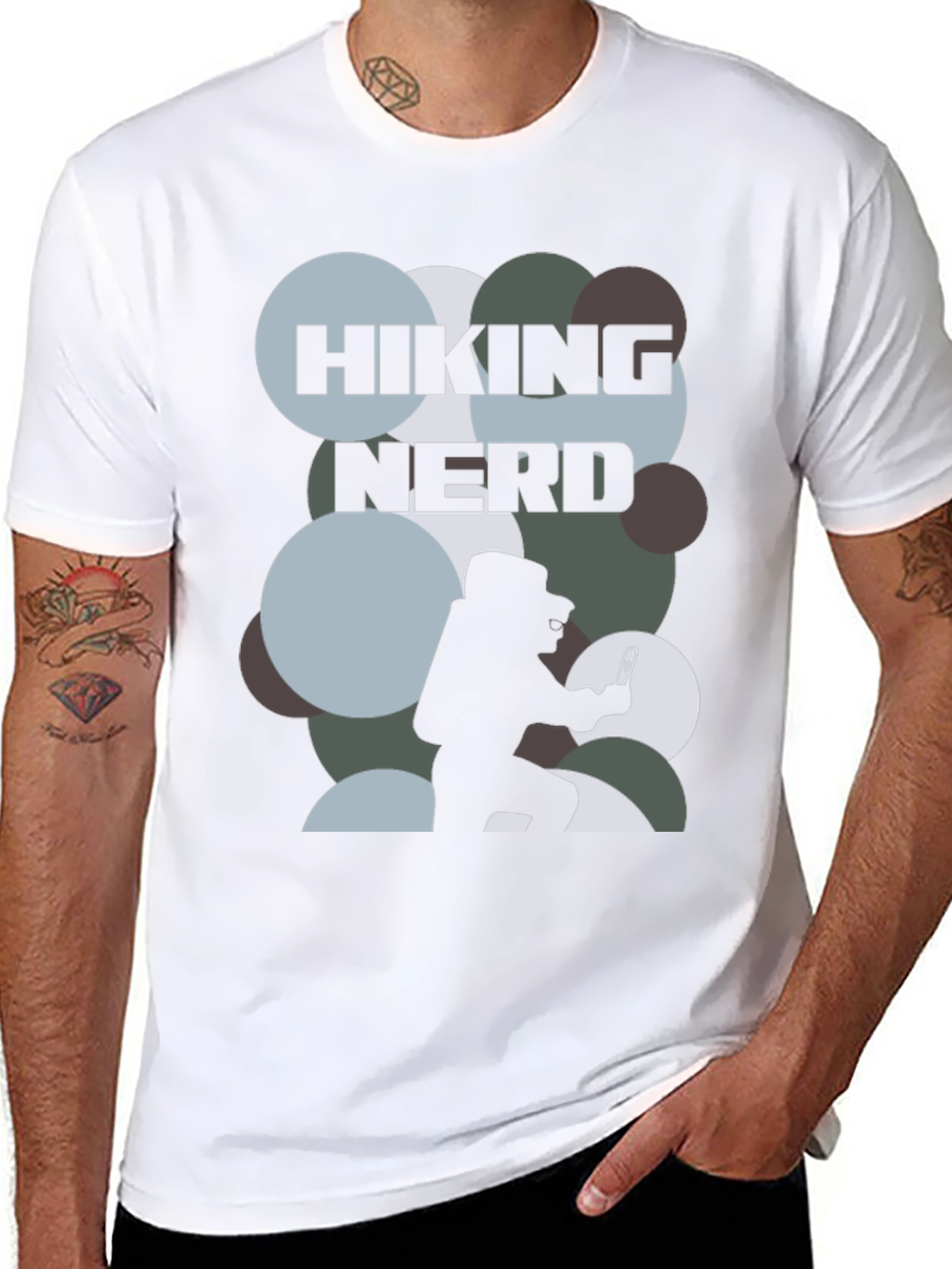 Hiking Nerd T-Shirt - Outdoor Adventure Apparel