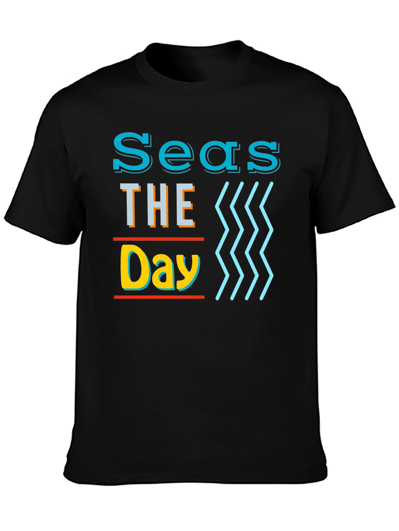 Seas The Day Graphic T-Shirt