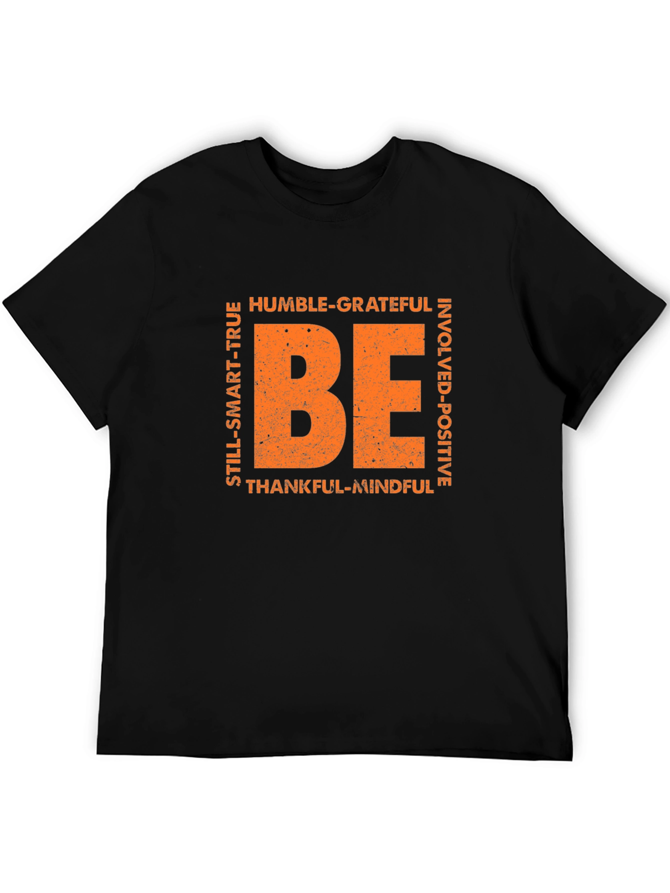 Inspirational BE Positive Graphic T-Shirt - Soft Cotton Tee