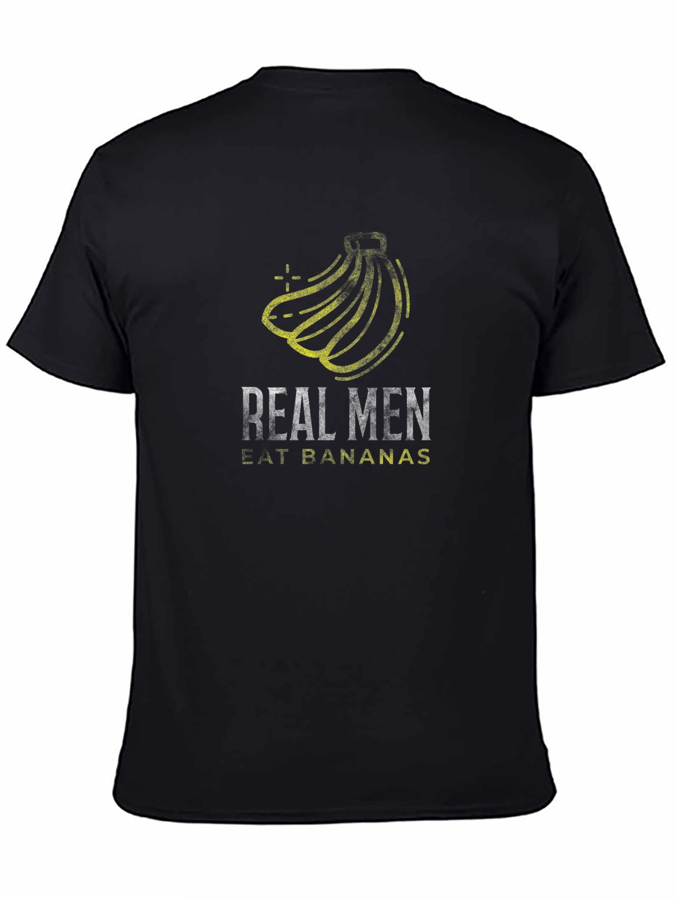 Real Men Eat Bananas Graphic T-Shirt