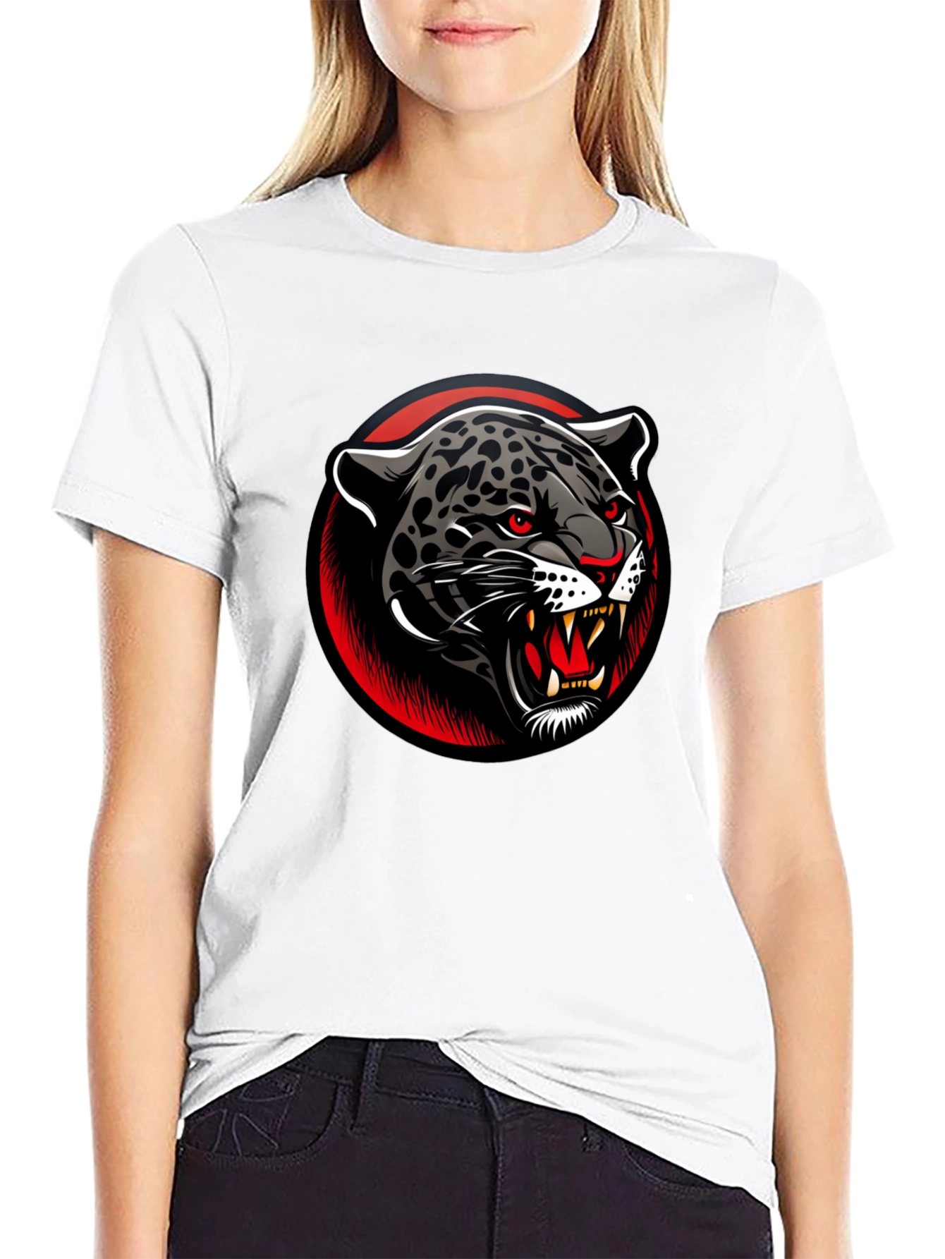 Black Panther Graphic Print T-Shirt