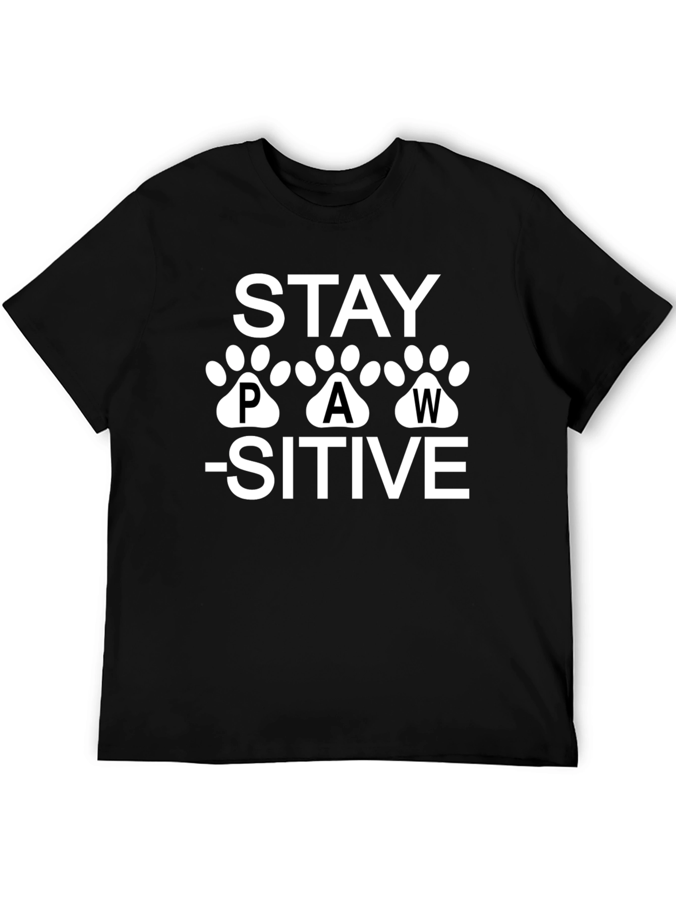 Stay Paw-sitive Graphic Tee