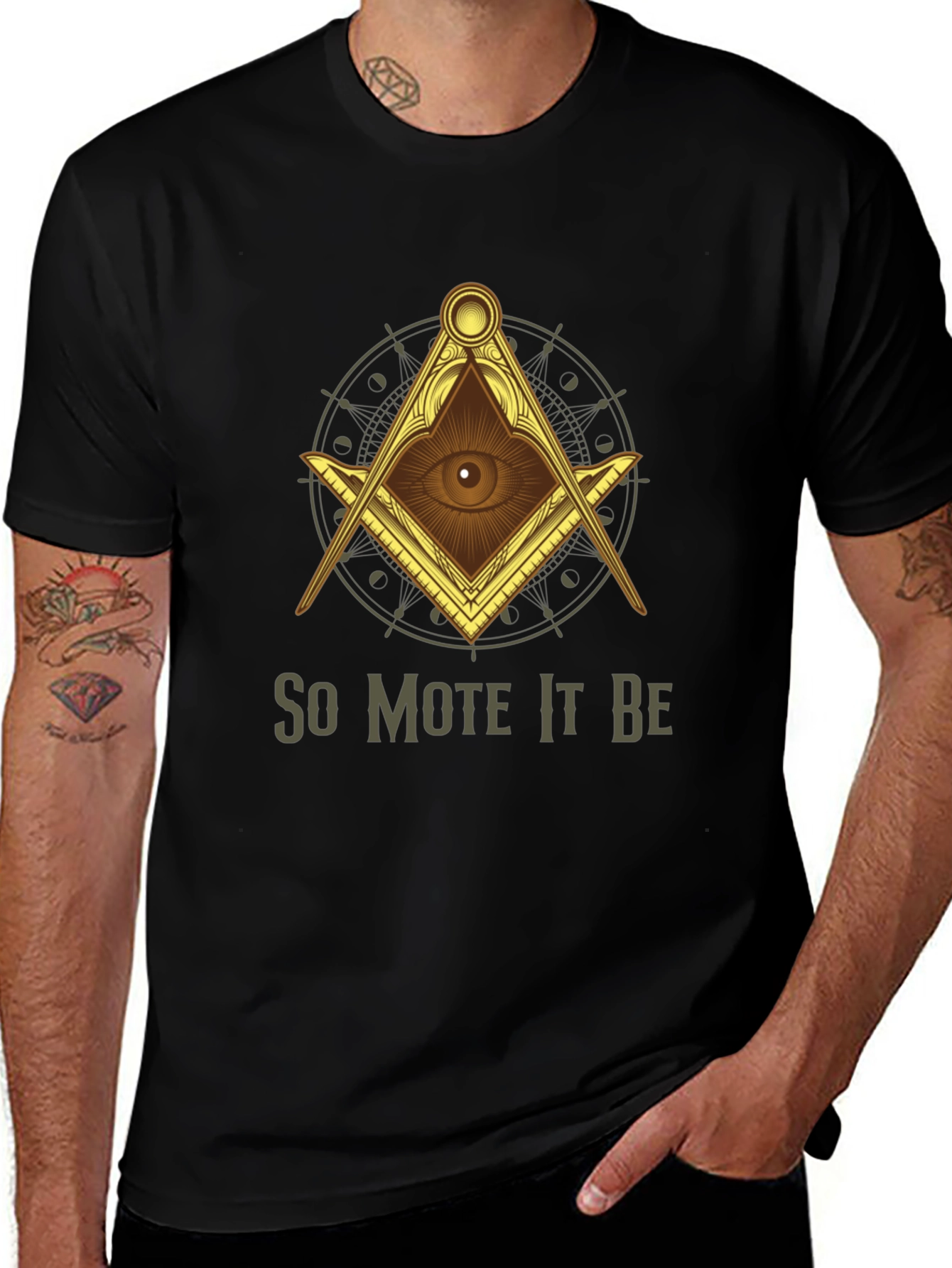 So Mote It Be Masonic T-Shirt