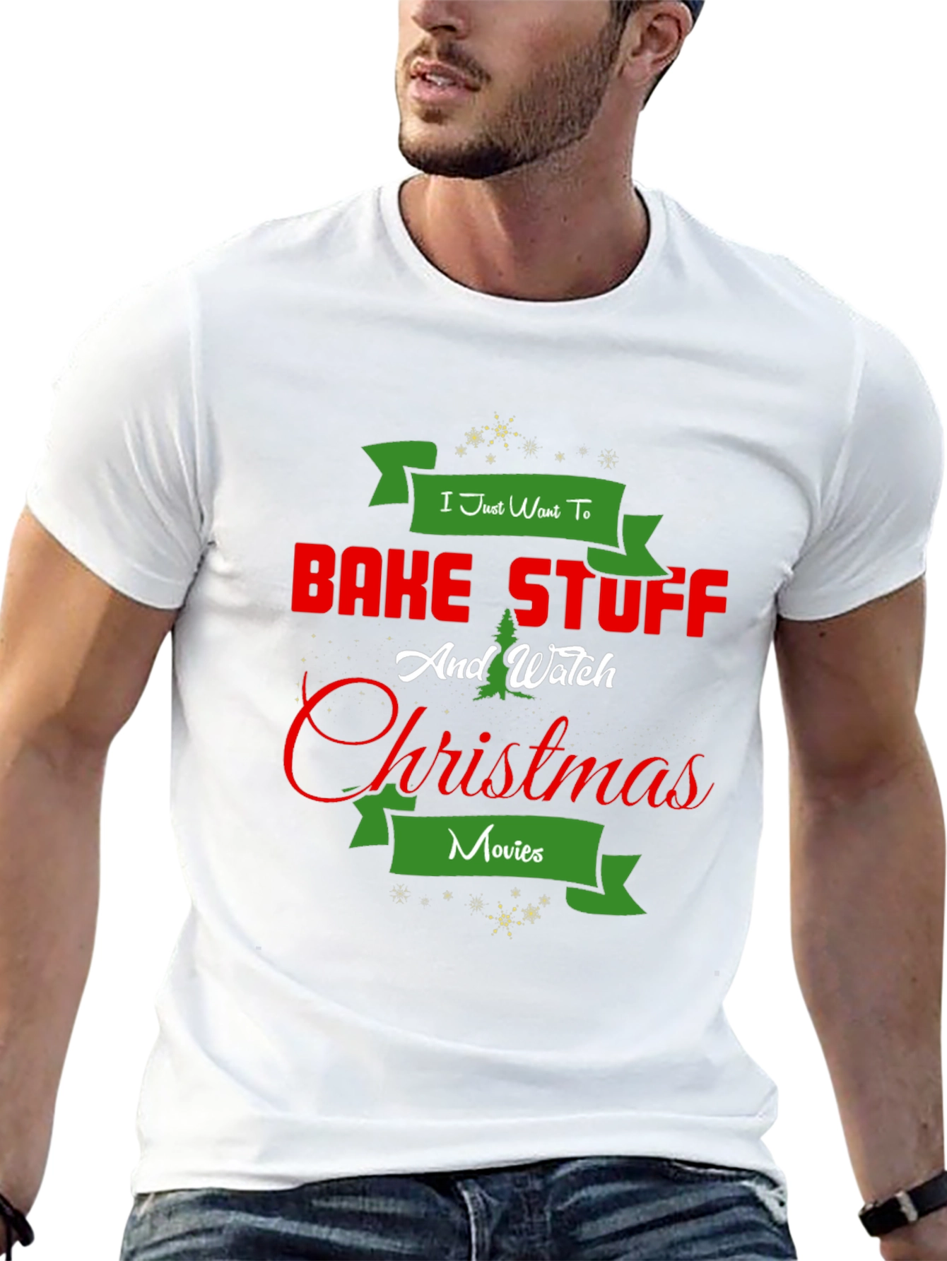 Bake Stuff & Watch Christmas Movies T-Shirt