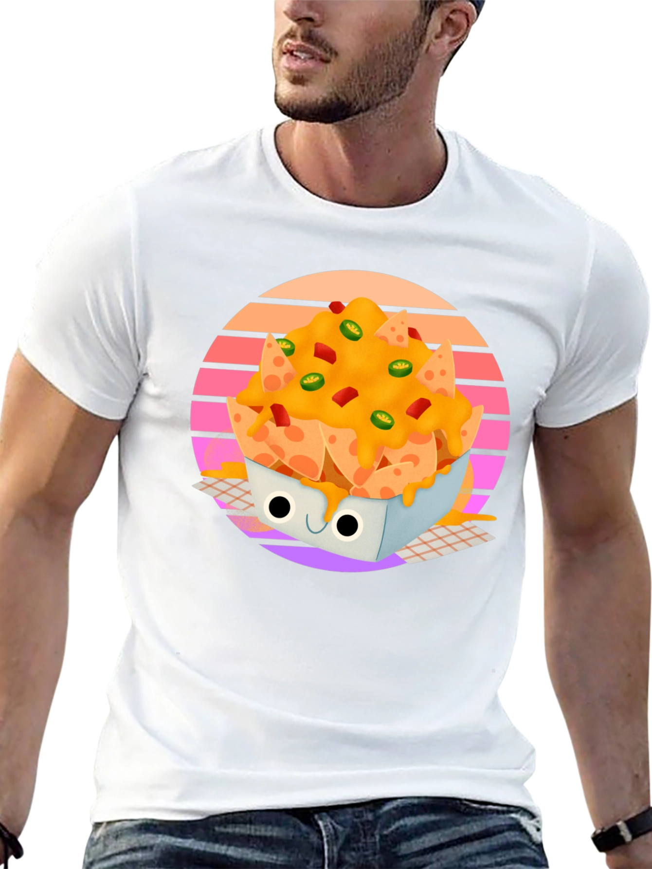 Retro Nacho T-Shirt - Delicious Style