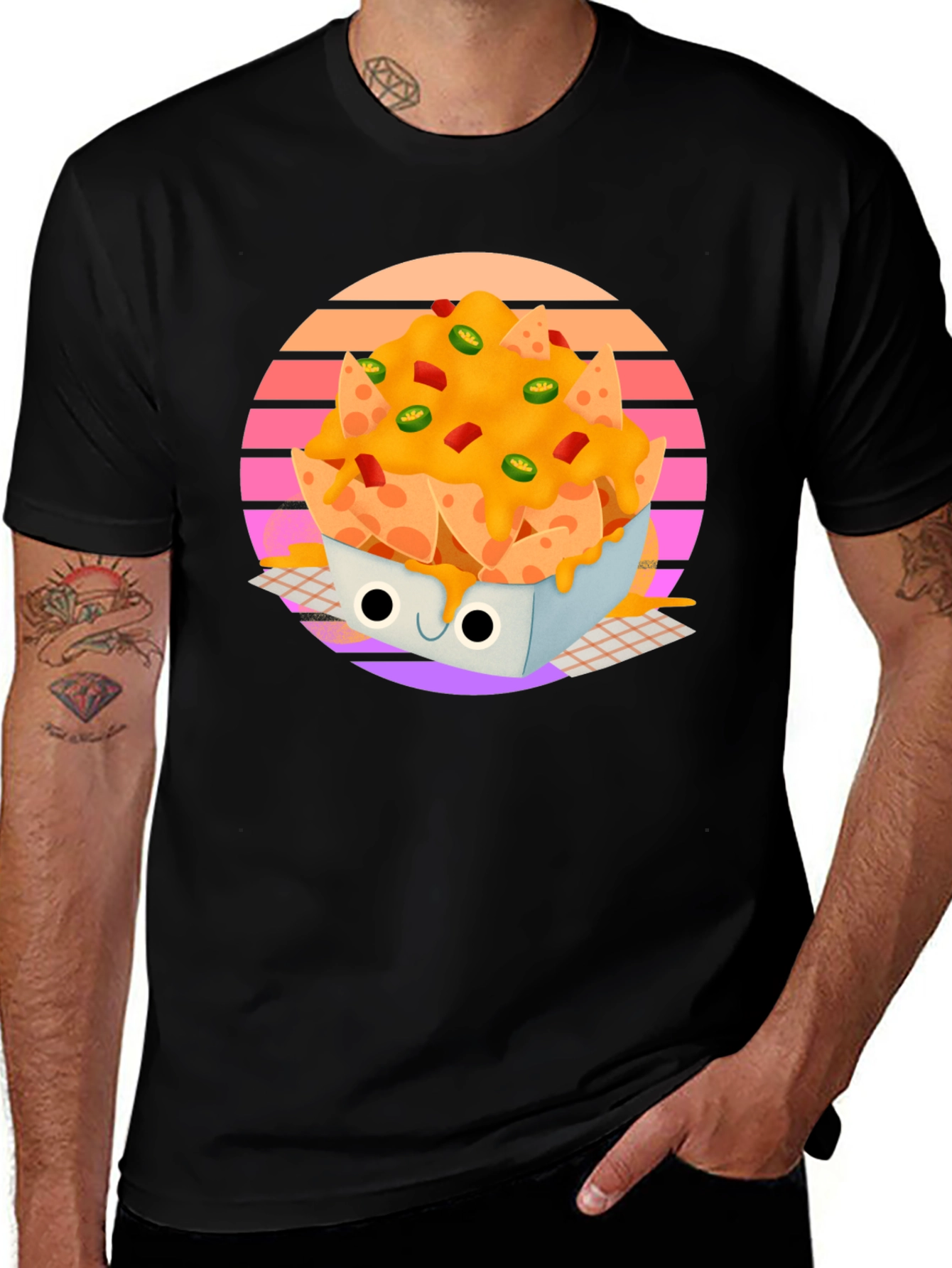 Retro Nacho T-Shirt - Delicious Style