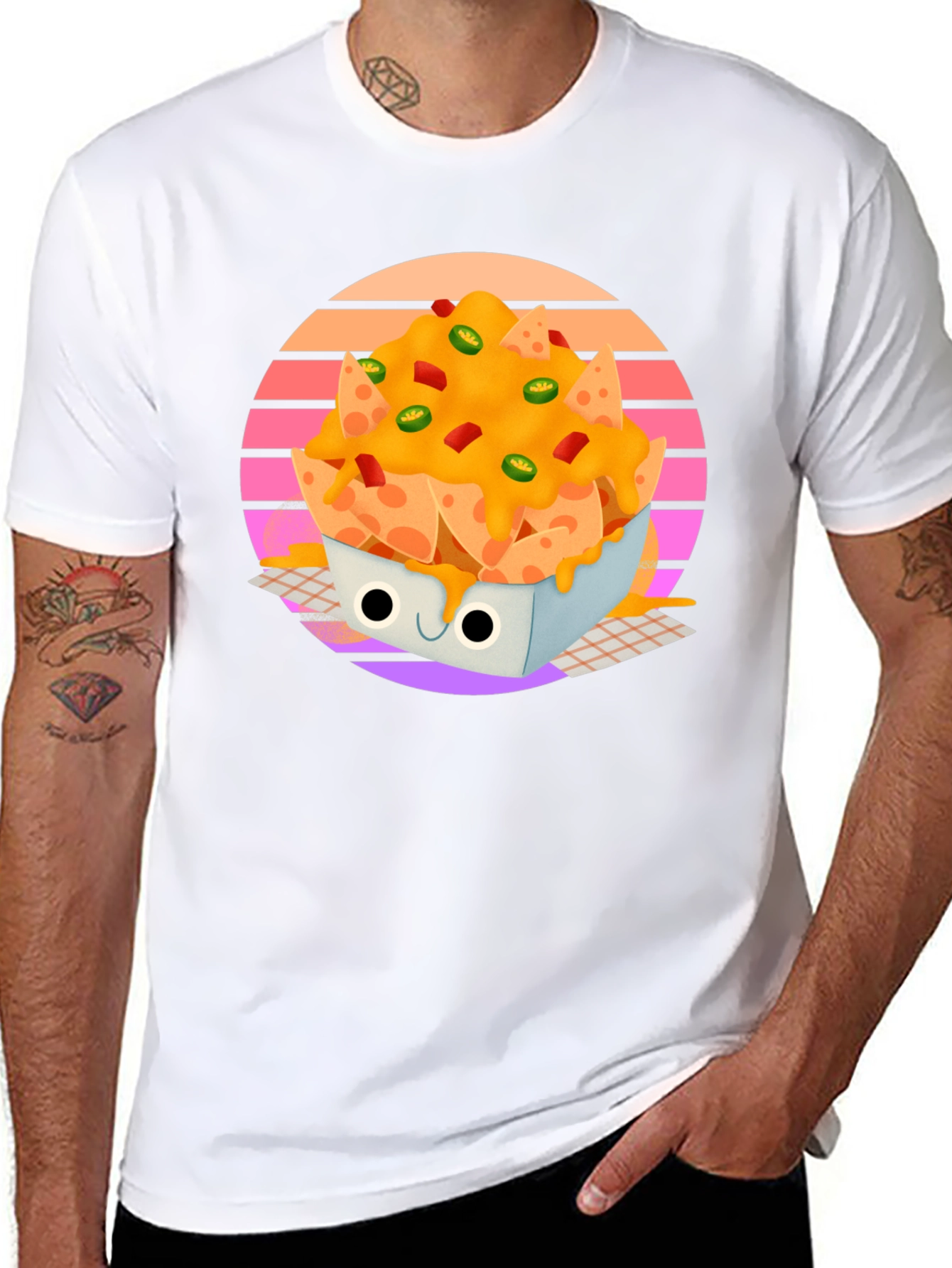 Retro Nacho T-Shirt - Delicious Style