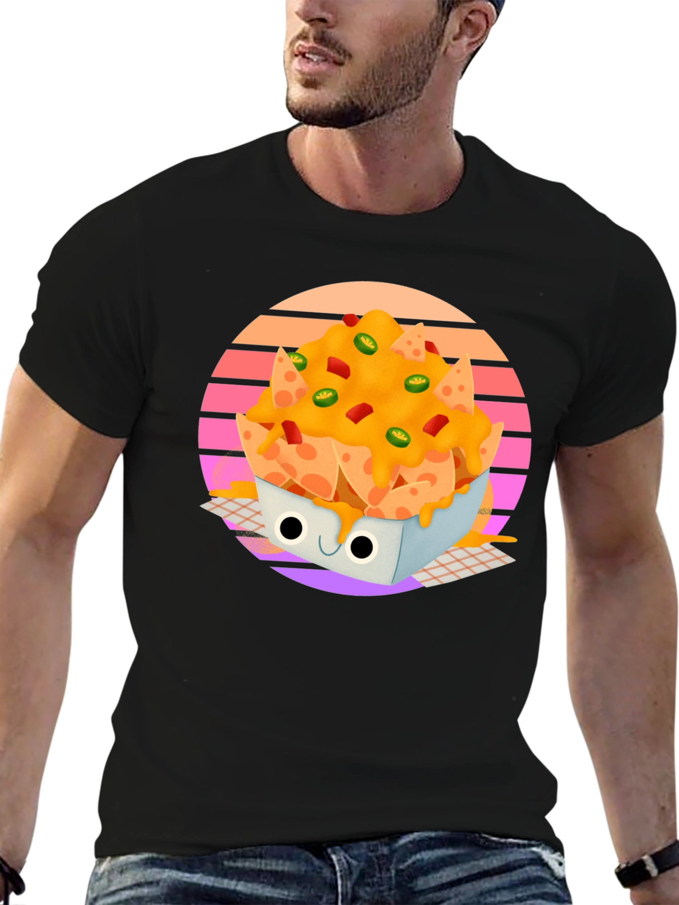 Retro Nacho T-Shirt - Delicious Style