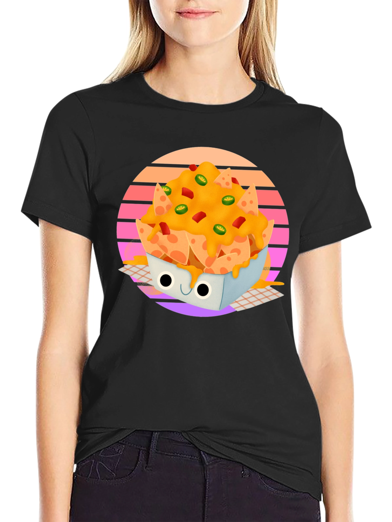 Retro Nacho T-Shirt - Delicious Style