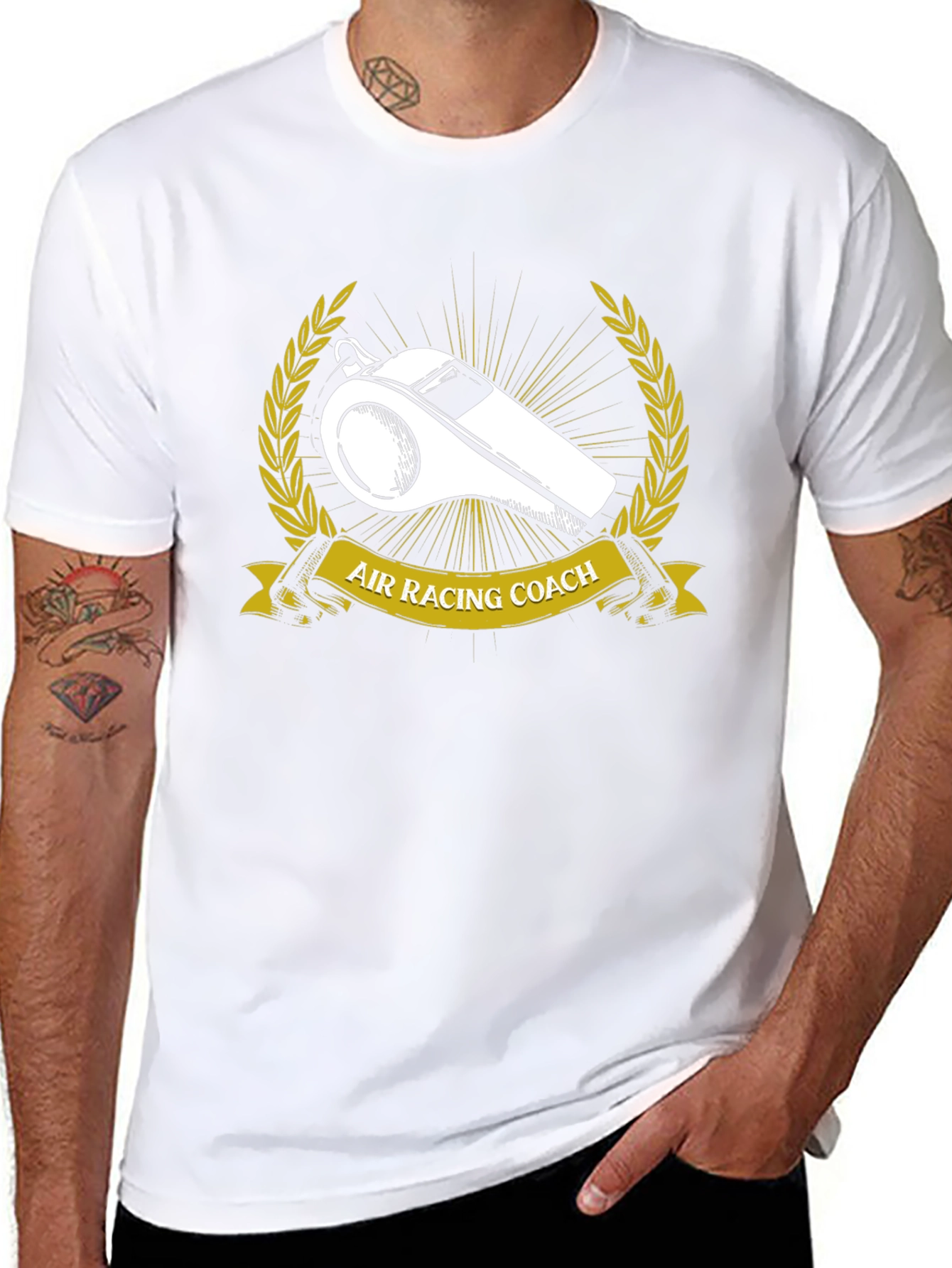 Air Racing Coach Graphic T-Shirt