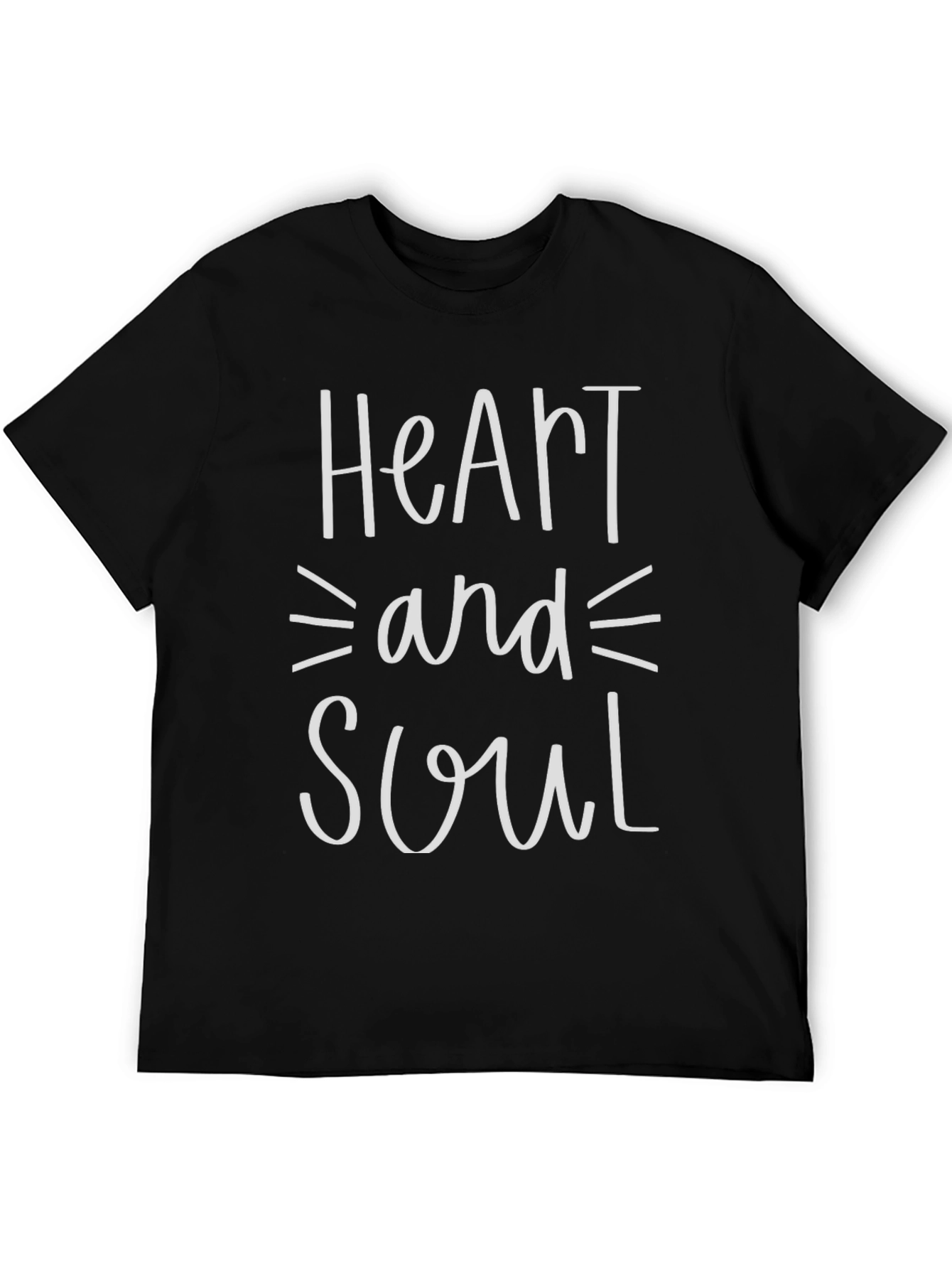 Heart and Soul Graphic Tee - Stylish Unisex T-Shirt