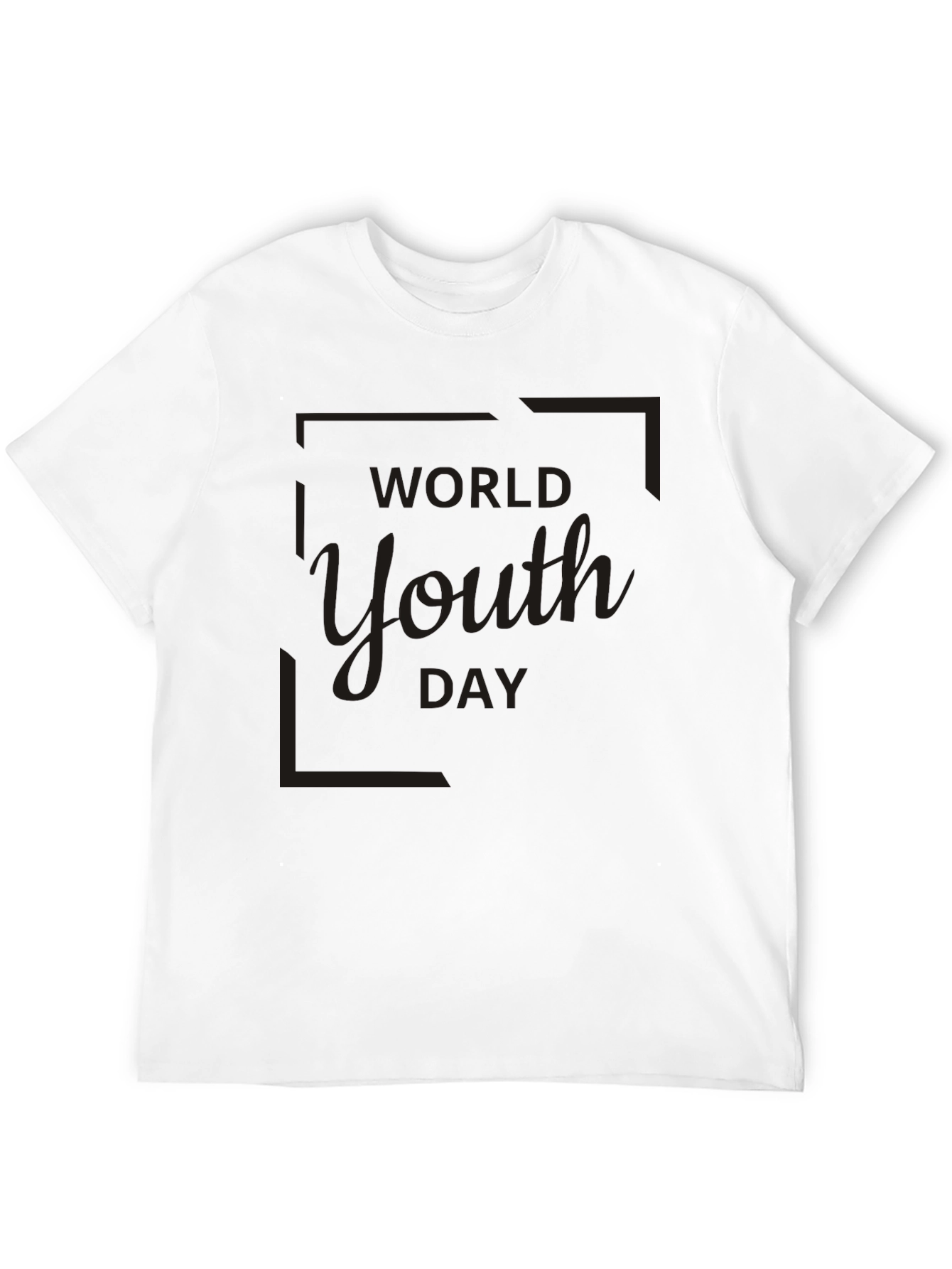 World Youth Day Black T-Shirt