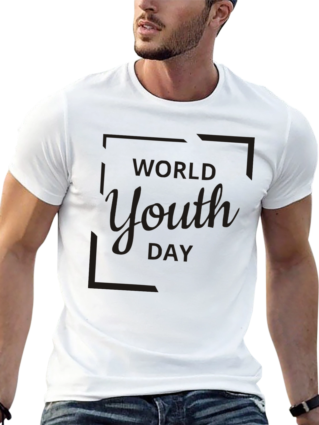 World Youth Day Black T-Shirt