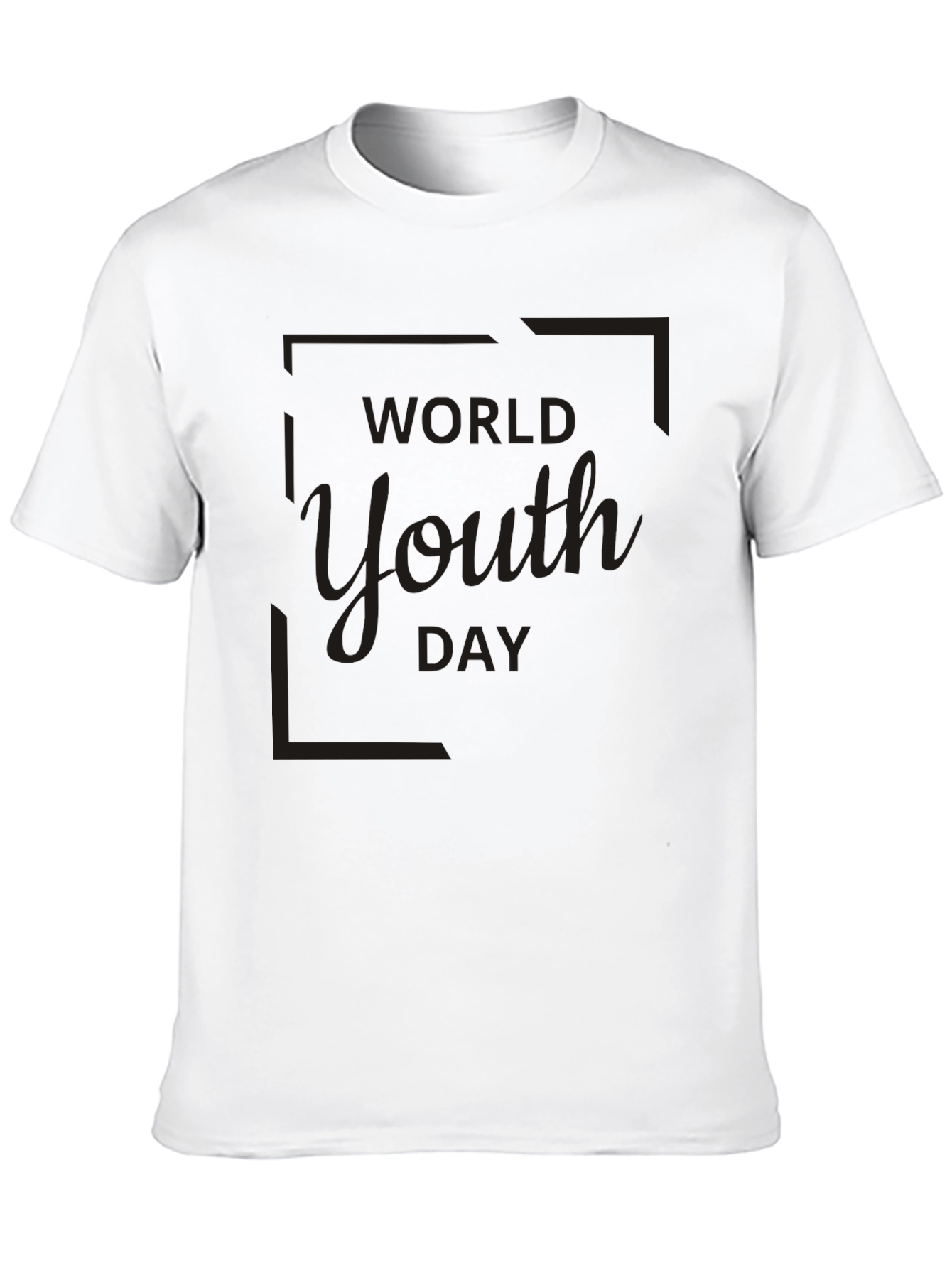 World Youth Day Black T-Shirt