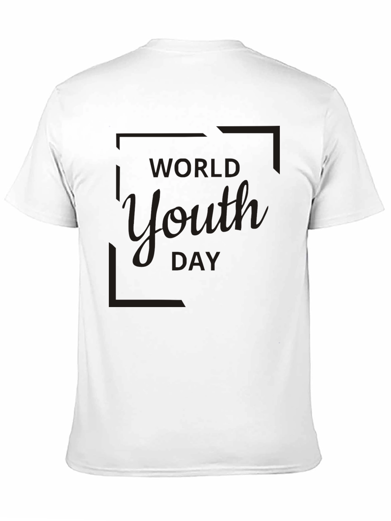 World Youth Day Black T-Shirt