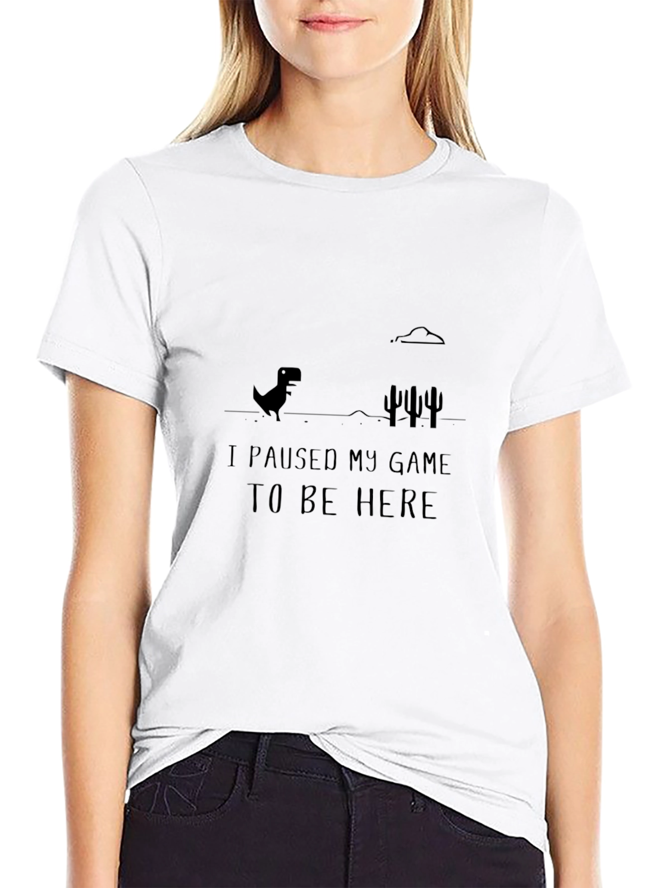 I Paused My Game T-Shirt - Gamer Humor