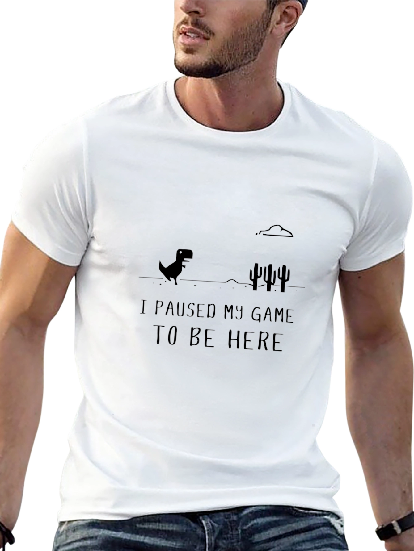 I Paused My Game T-Shirt - Gamer Humor