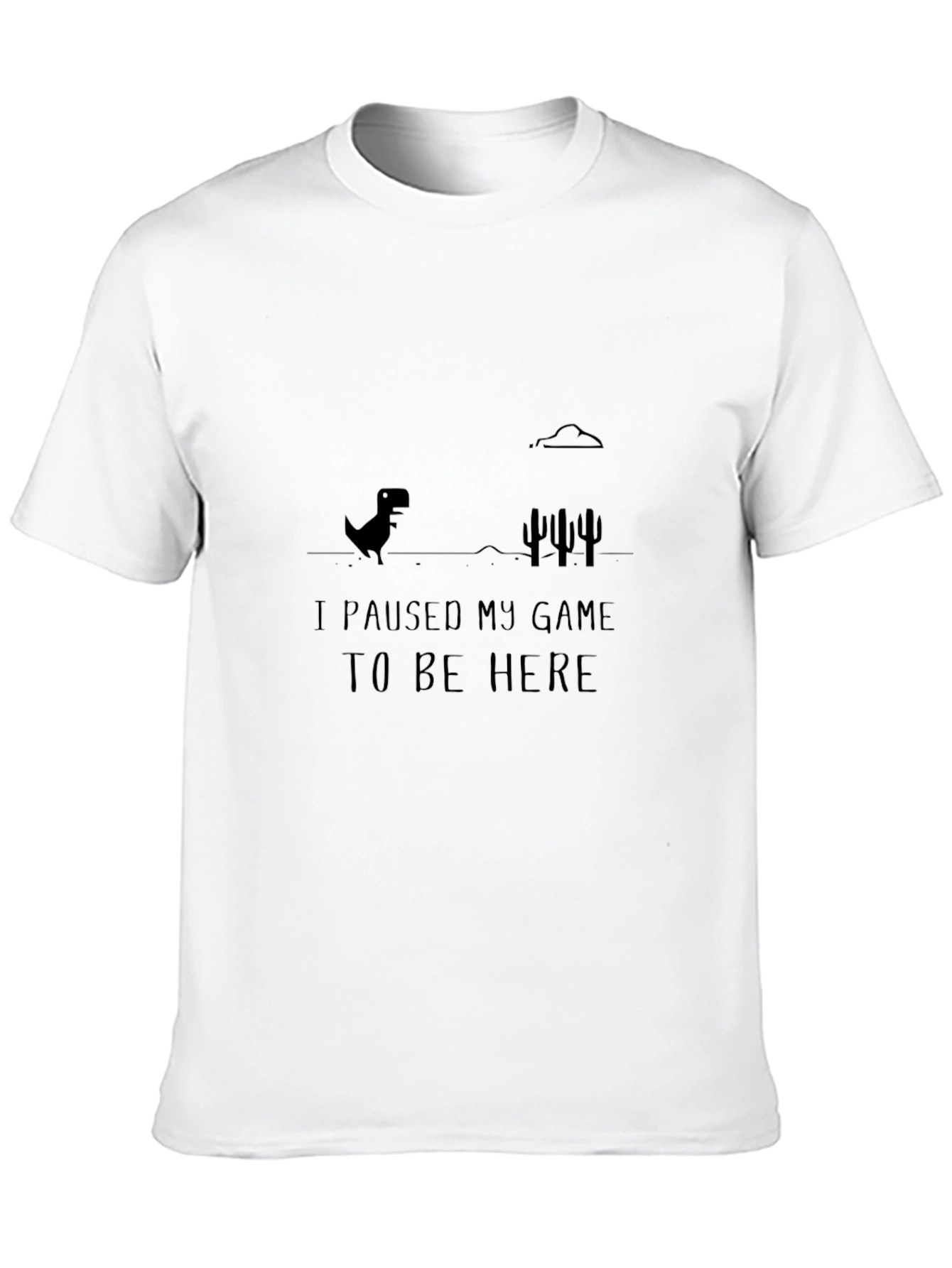 I Paused My Game T-Shirt - Gamer Humor