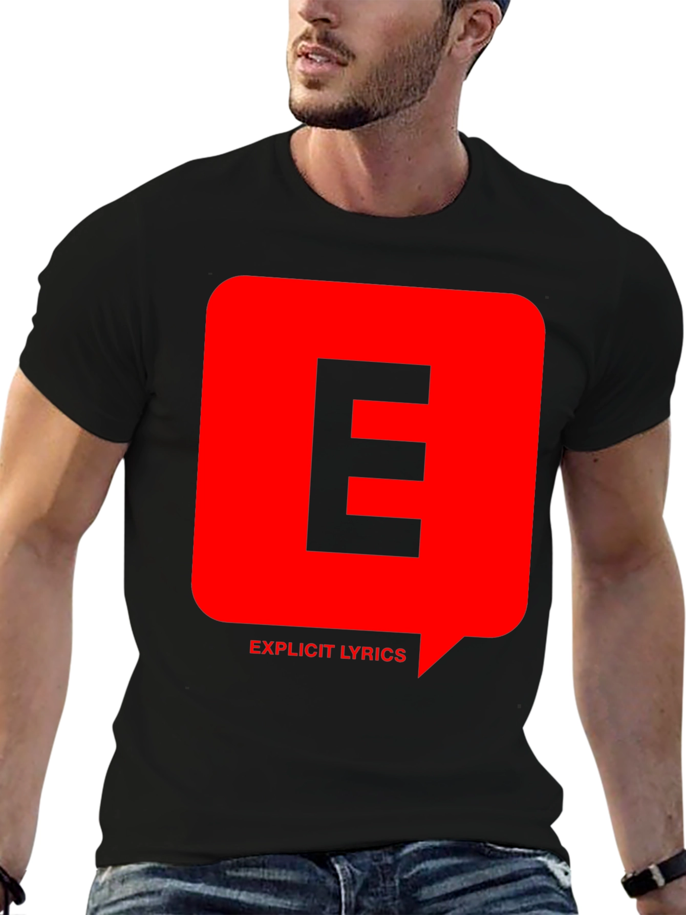 Explicit Lyrics T-Shirt - Bold Graphic Tee