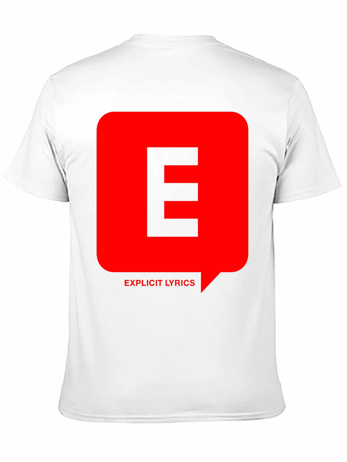 Explicit Lyrics T-Shirt - Bold Graphic Tee