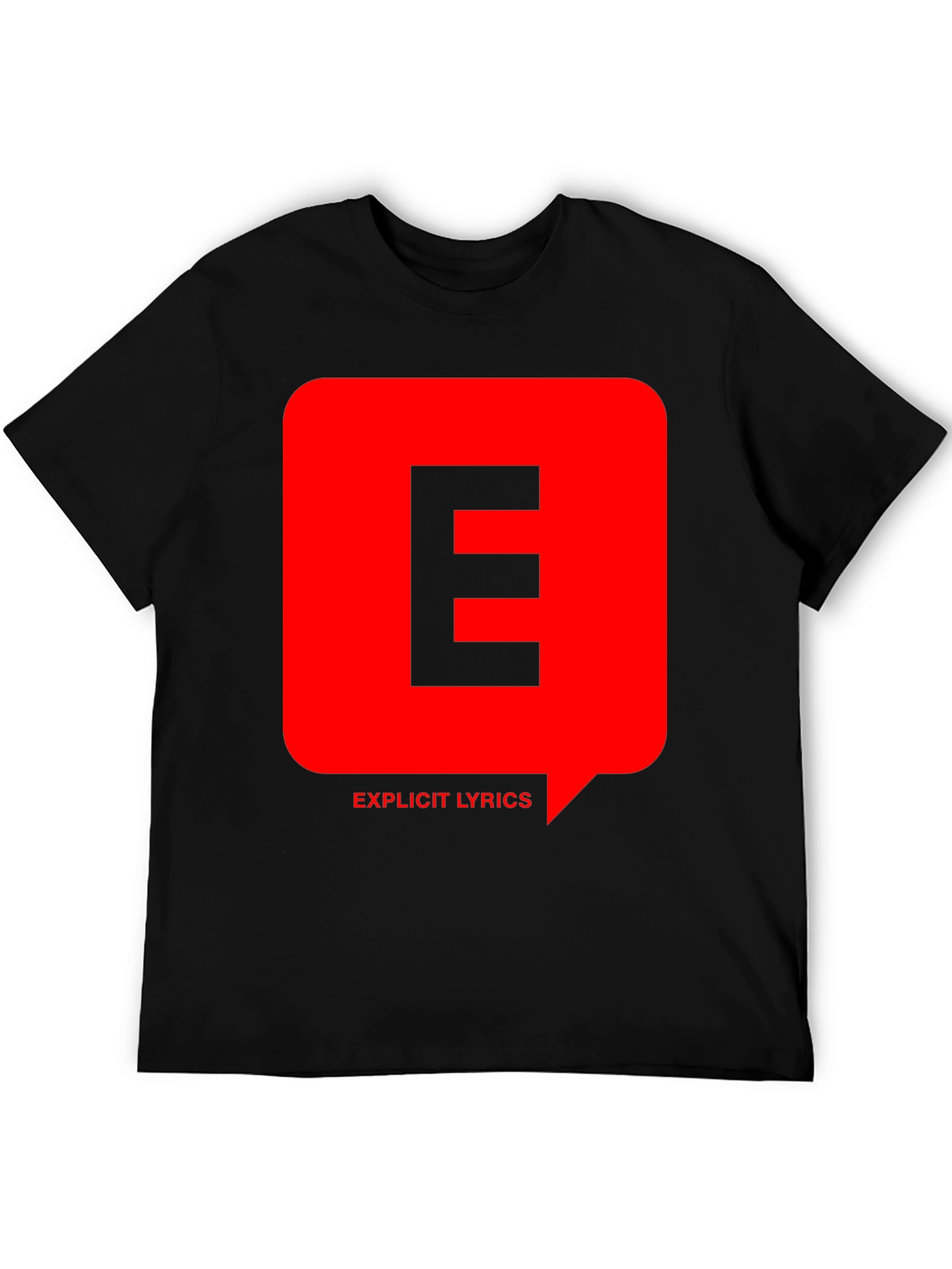 Explicit Lyrics T-Shirt - Bold Graphic Tee