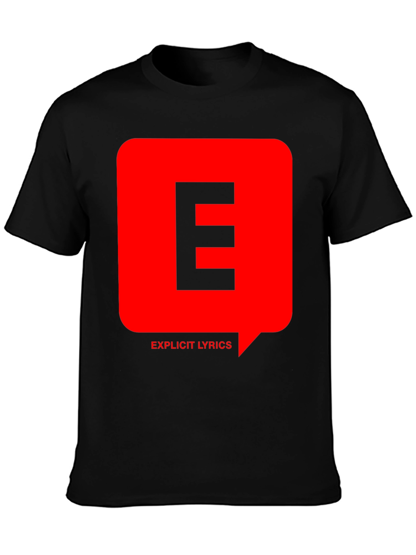 Explicit Lyrics T-Shirt - Bold Graphic Tee