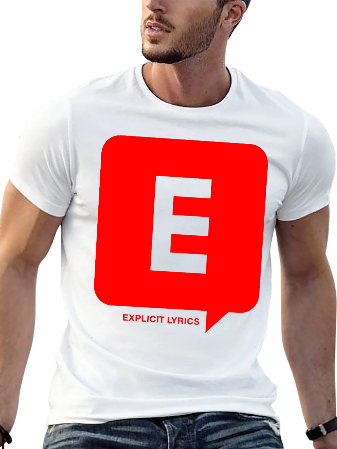 Explicit Lyrics T-Shirt - Bold Graphic Tee